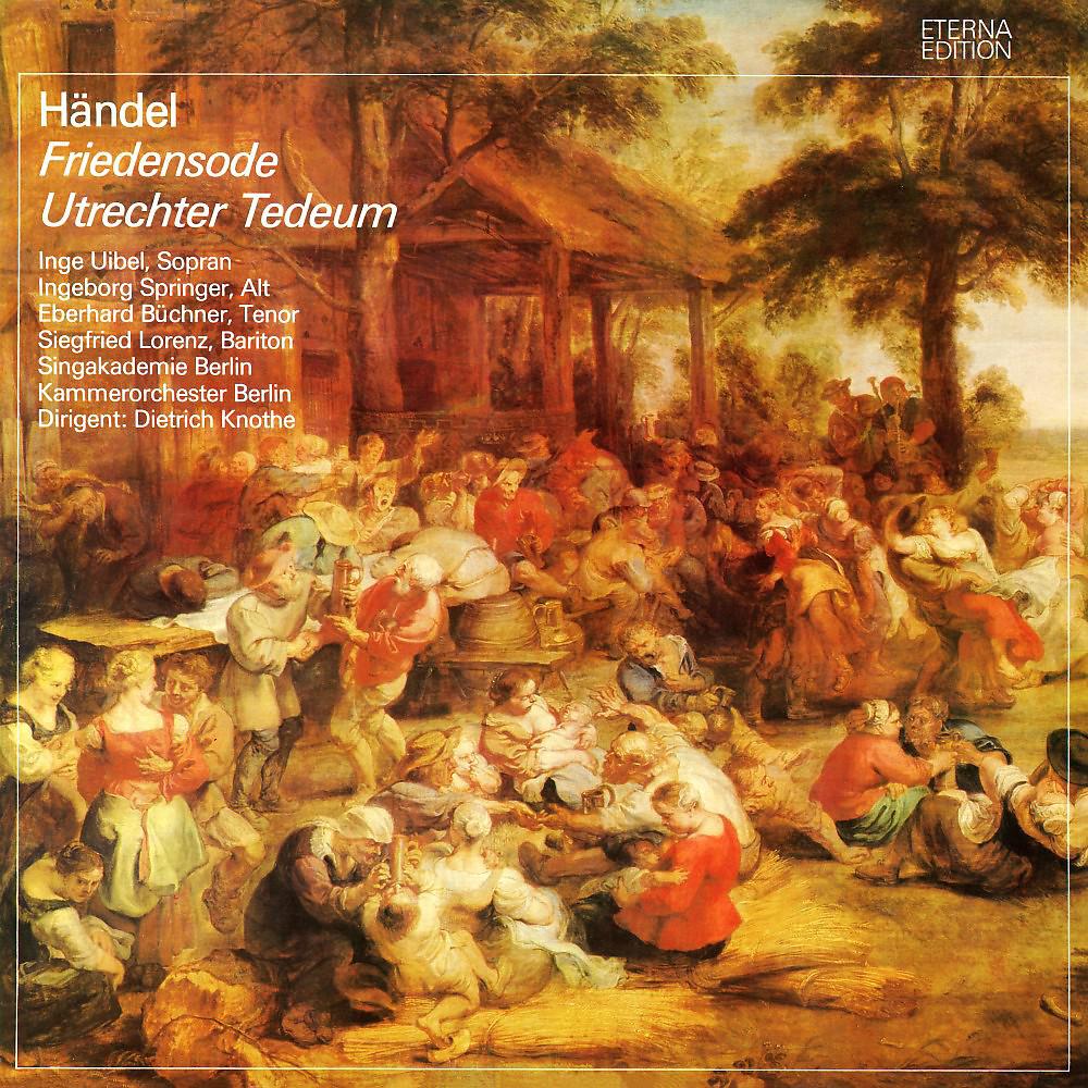 Постер альбома Händel: Friedensode / Utrechter Tedeum