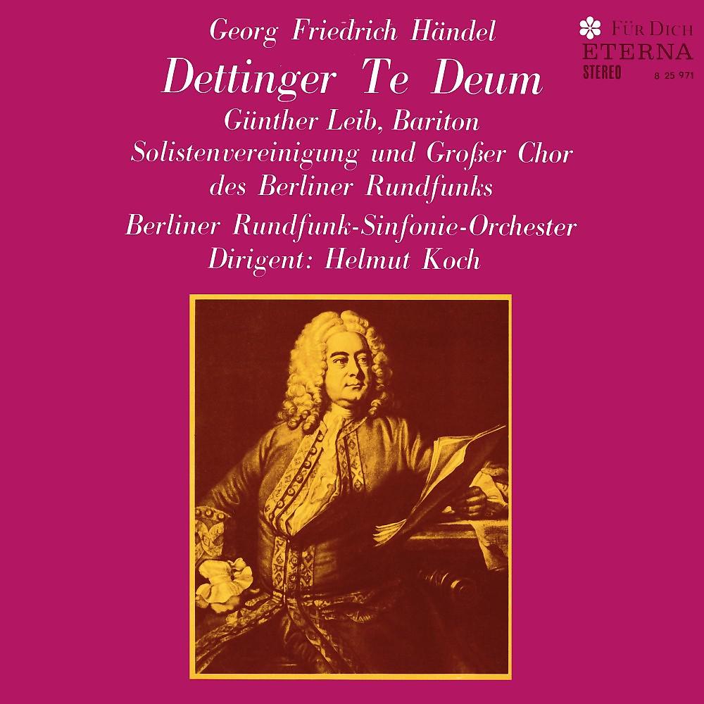 Постер альбома Händel: Dettinger Te Deum