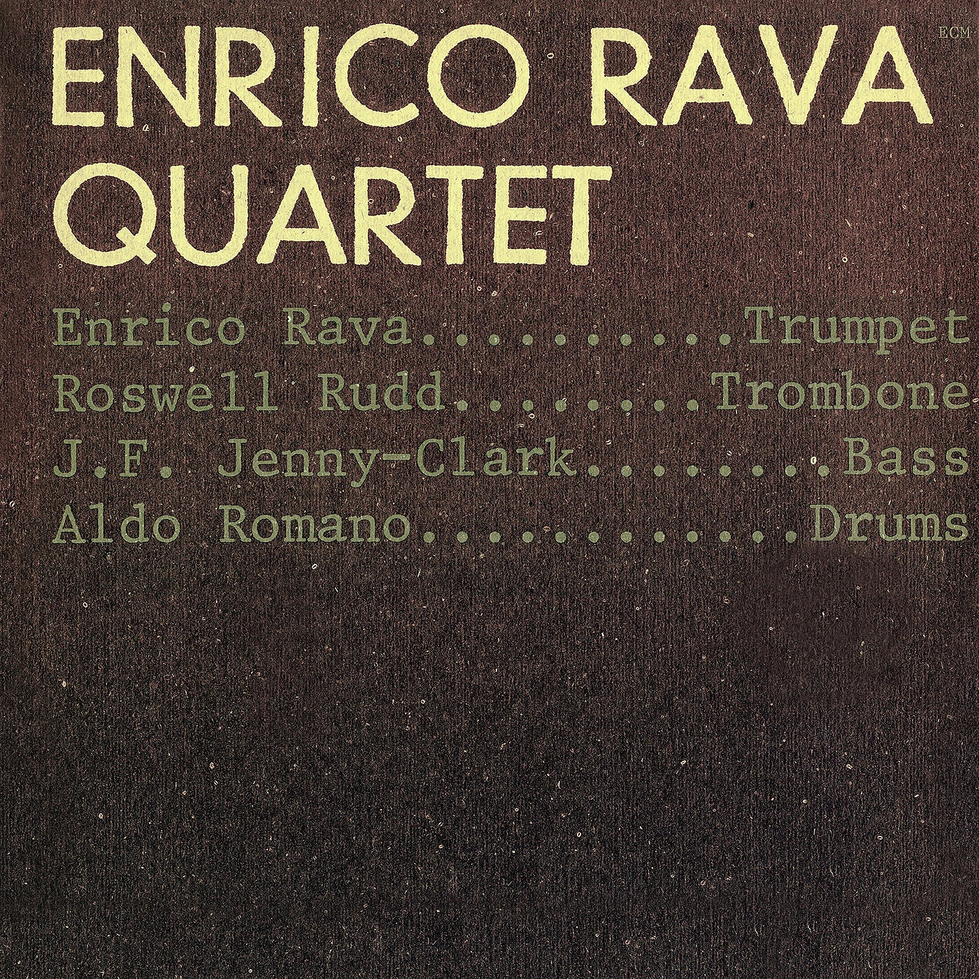 Enrico Rava Quartet - The Fearless Five