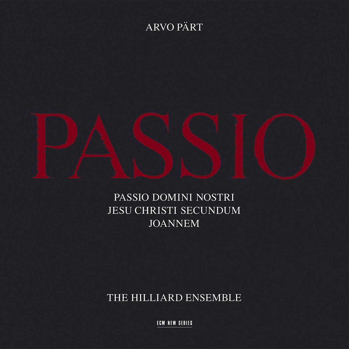 Постер альбома Arvo Pärt: Passio