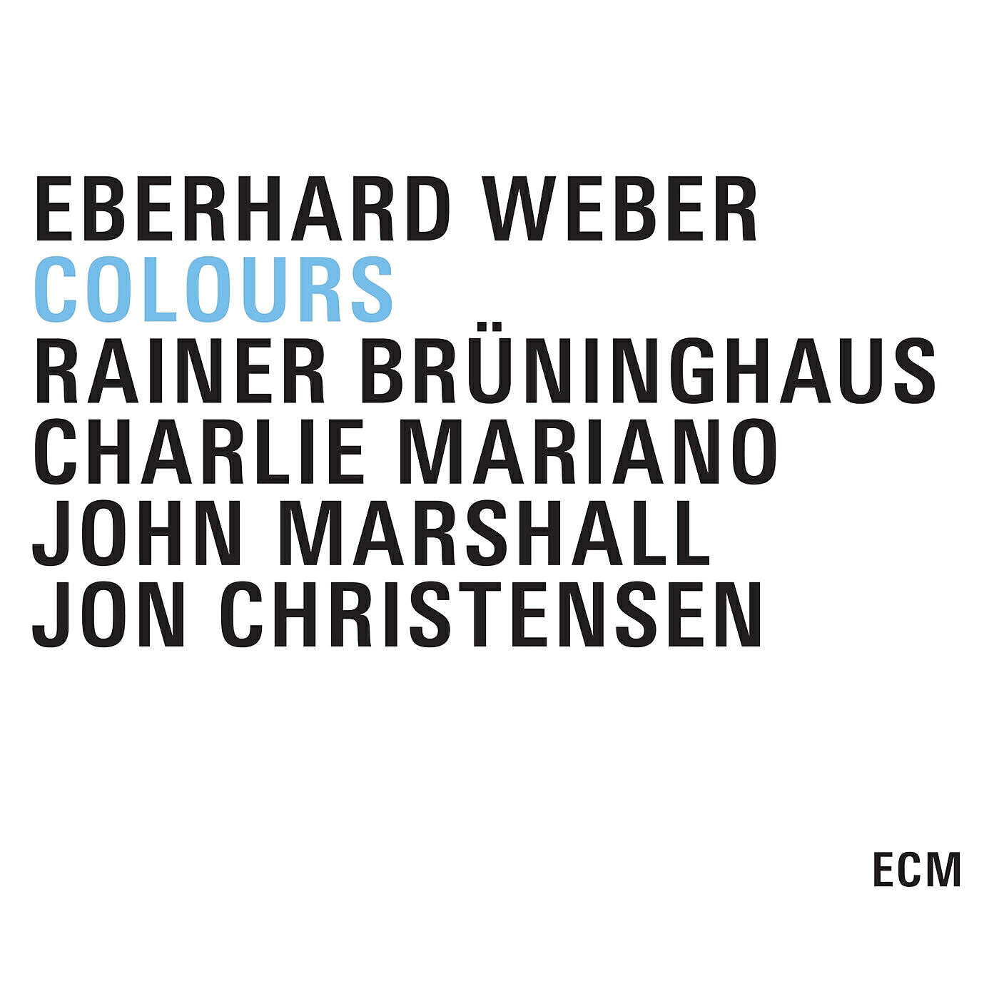 Eberhard Weber - Eyes That Can See In The Dark