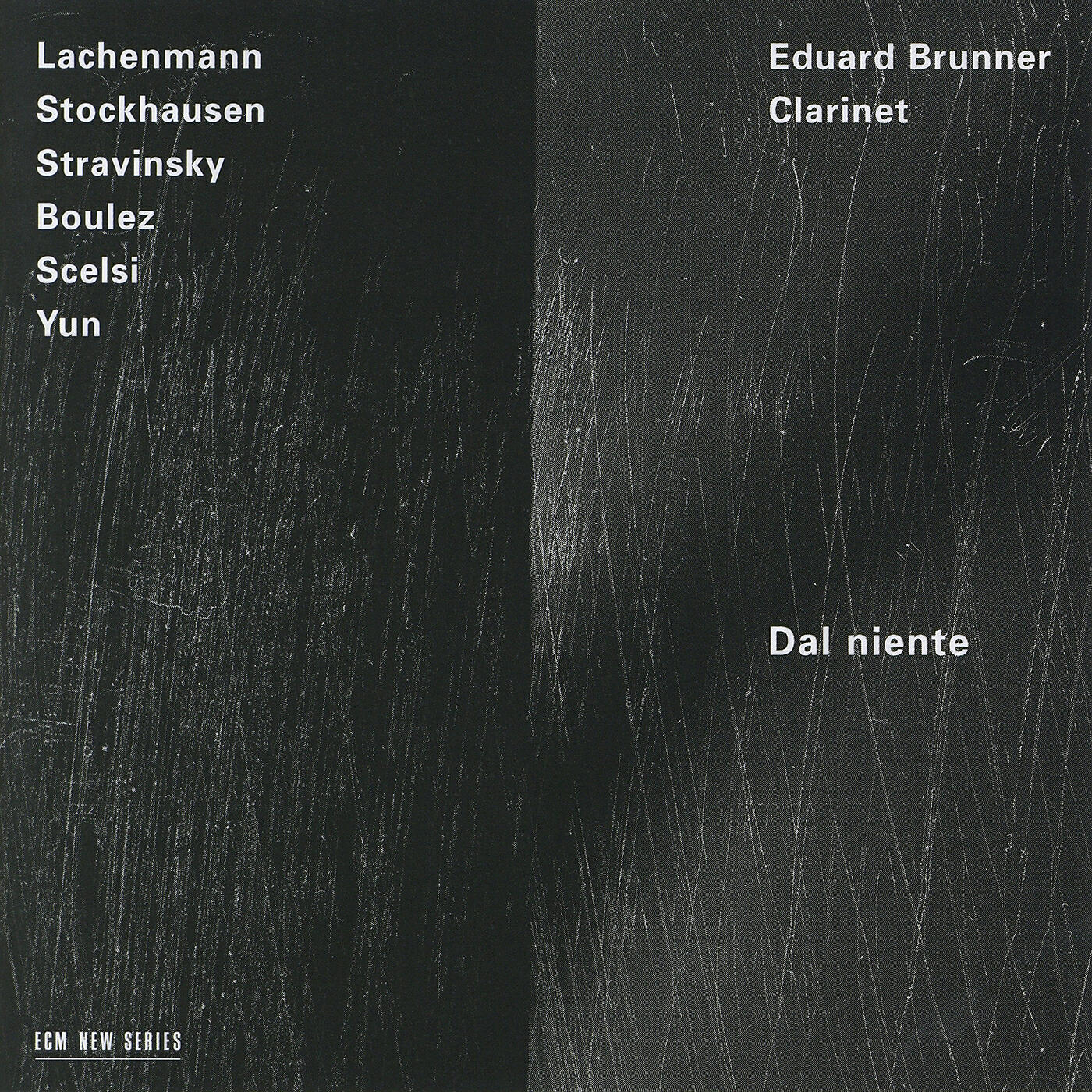 Eduard Brunner - Isang Yun: Piri For Clarinet Solo (1971)