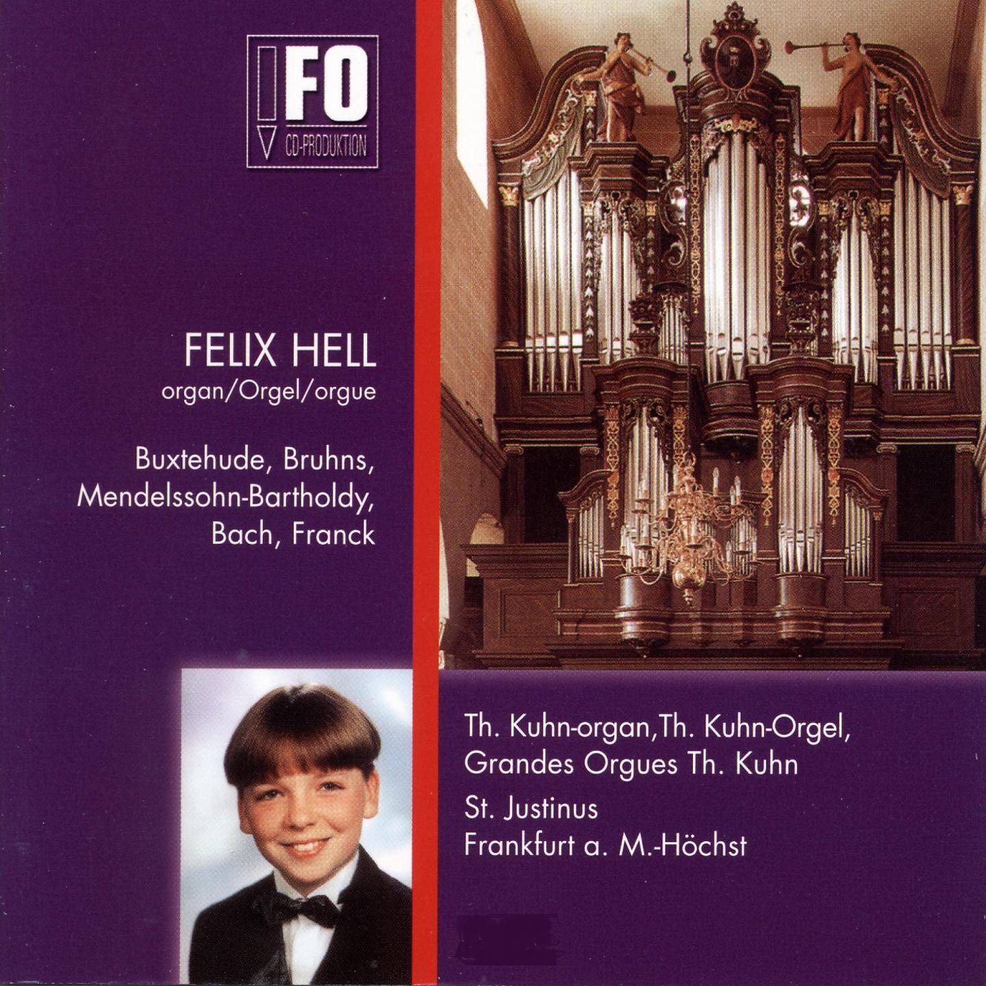 Постер альбома Orgelmusik aus Sankt Justinus, Frankfurt am Main-Höchst