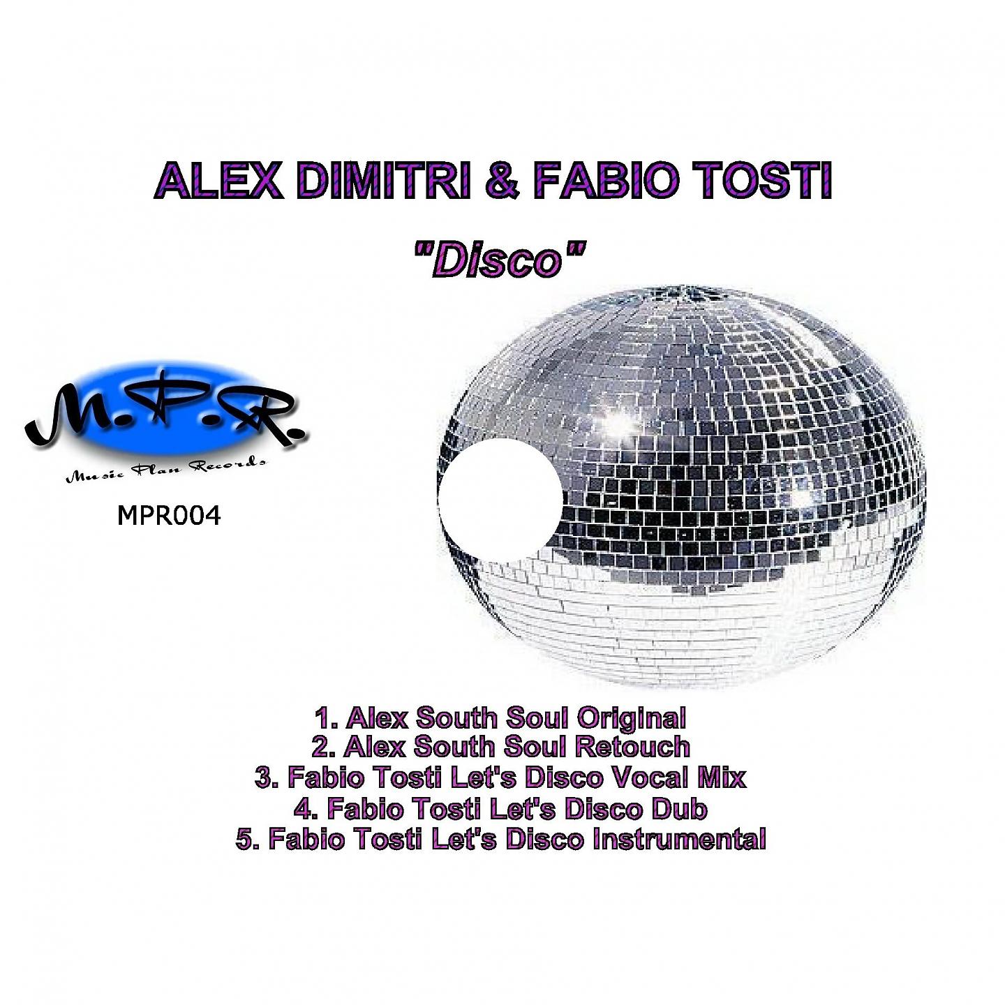 Alex Dimitri - Disco (Alex South Soul Original)