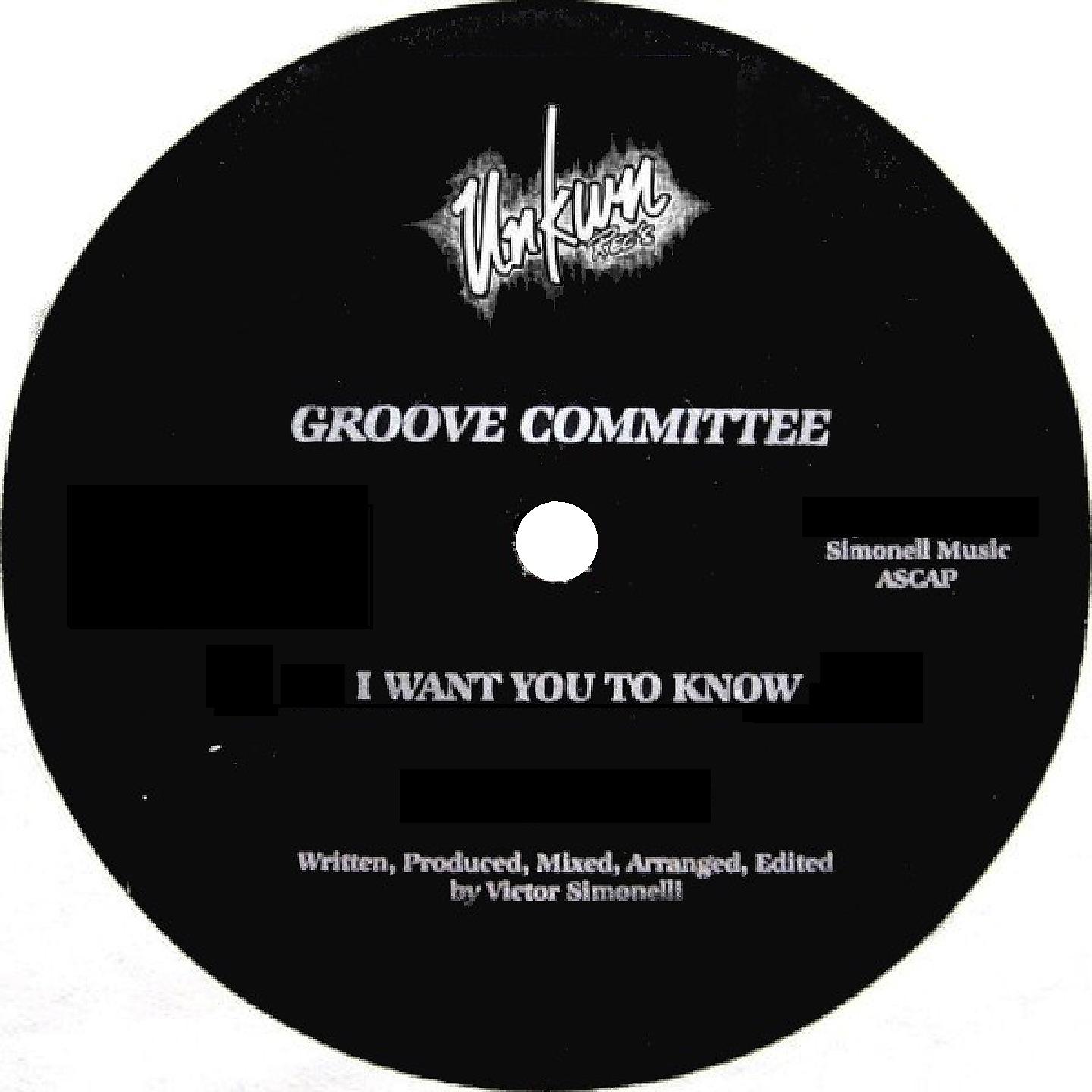 Groove Committee - I Want You to Know (Larry Levan 20:12 Mix)