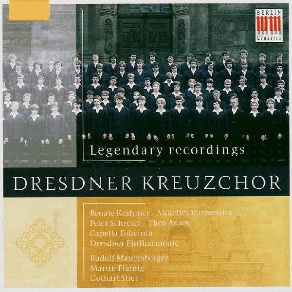 Постер альбома Choral Concert - Dresdner Kreuzchor (Legendary recordings)