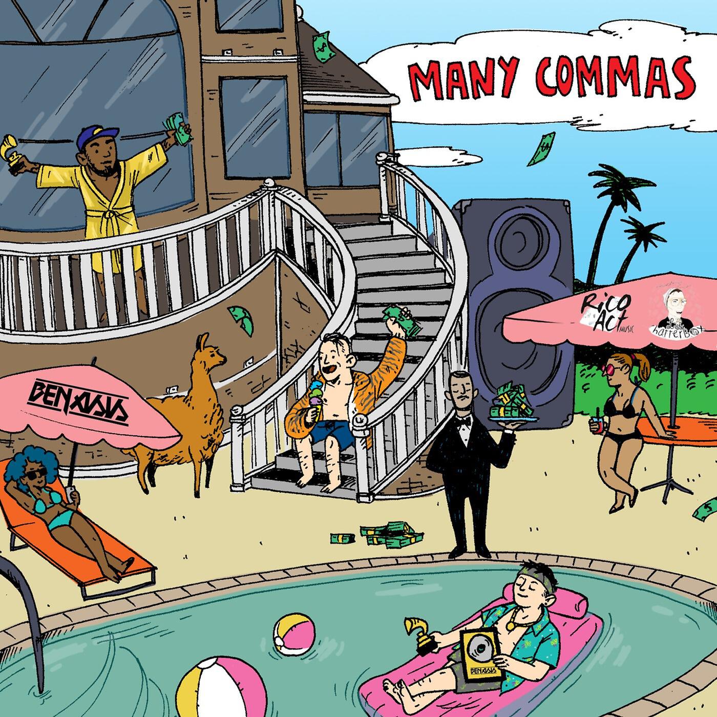 Benasis, Rico Act & Lox Chatterbox - Many Commas