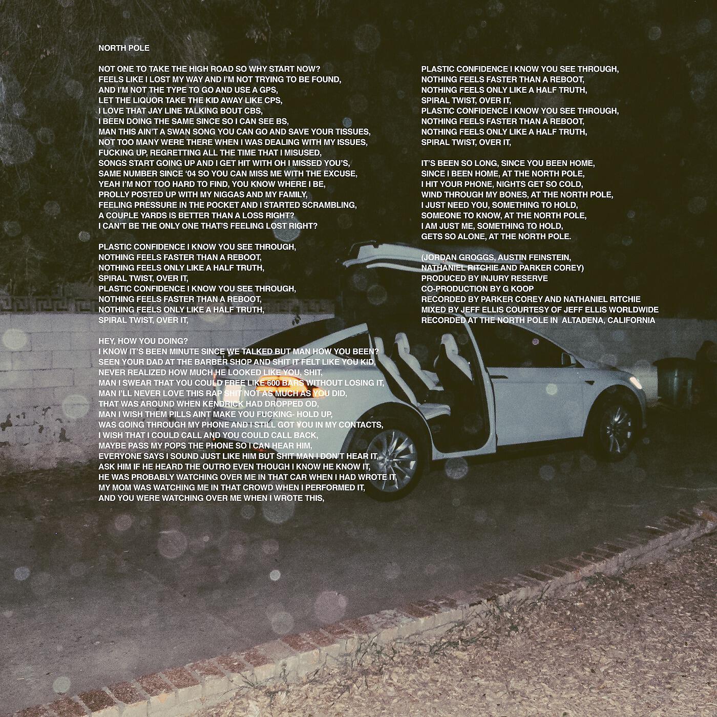 Injury Reserve - North Pole