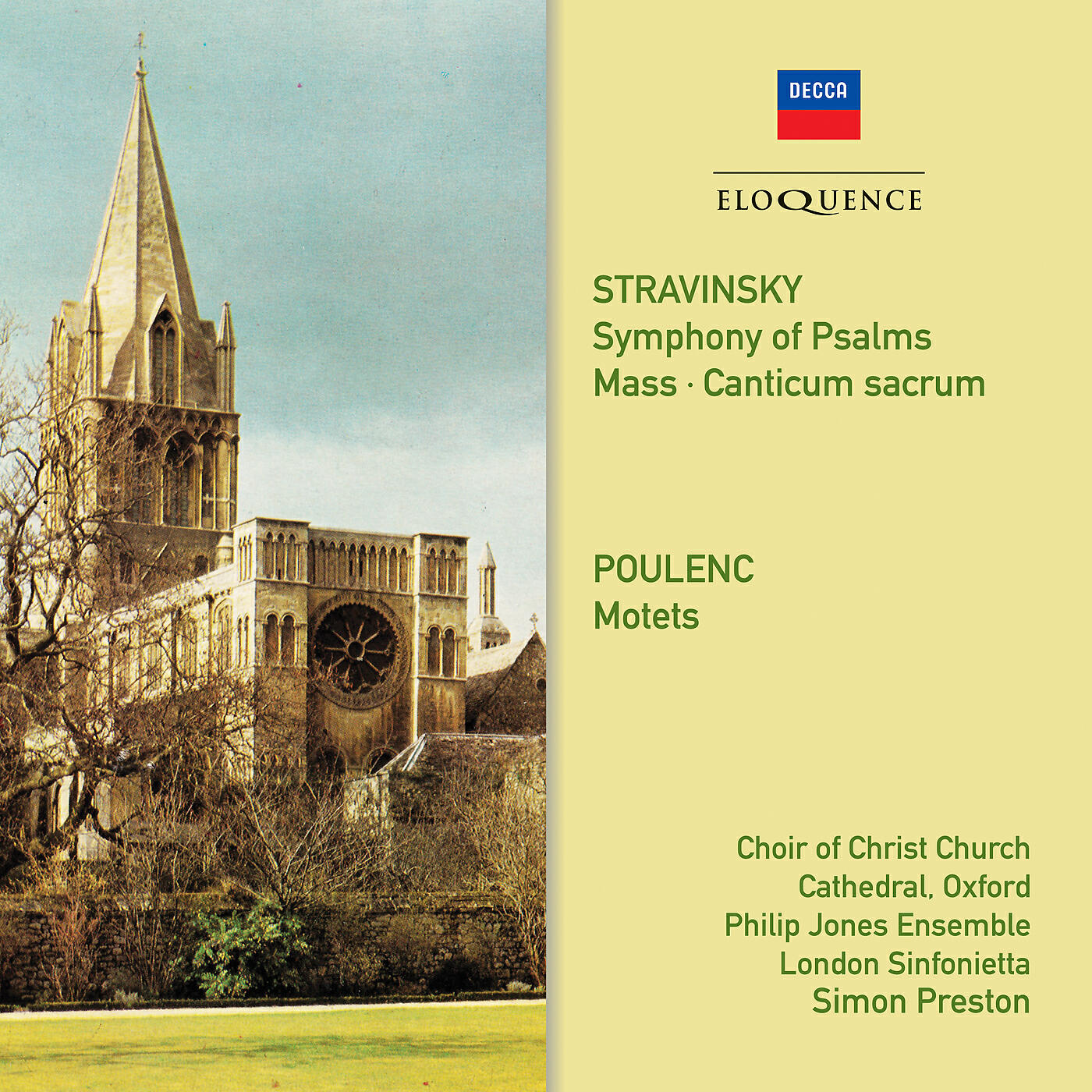 Choir of Christ Church Cathedral, Oxford - Stravinsky: Mass - 1. Kyrie