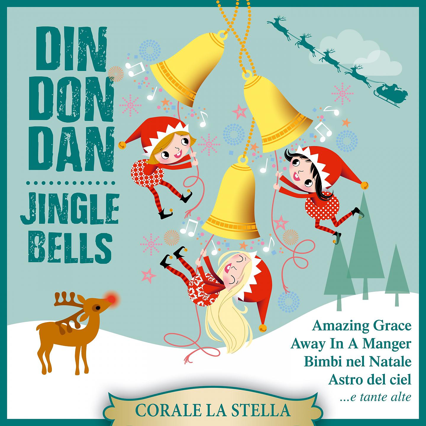 Постер альбома Din Don Dan - Jingle Bells