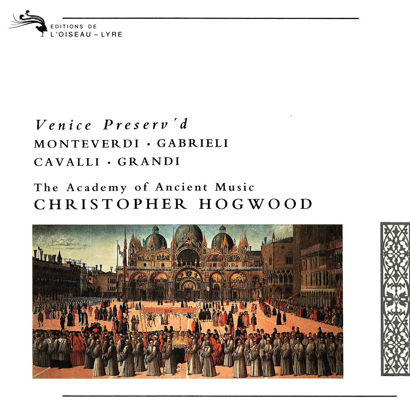 Academy Of Ancient Music - Gabrieli: Sonata con tre violini (XXI from Canzoni et Sonate, 1615)