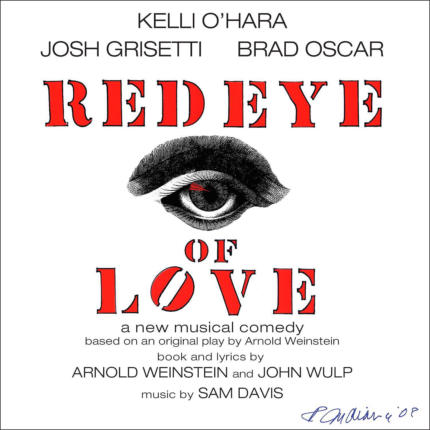 Постер альбома Red Eye of Love (Studio Cast Recording)