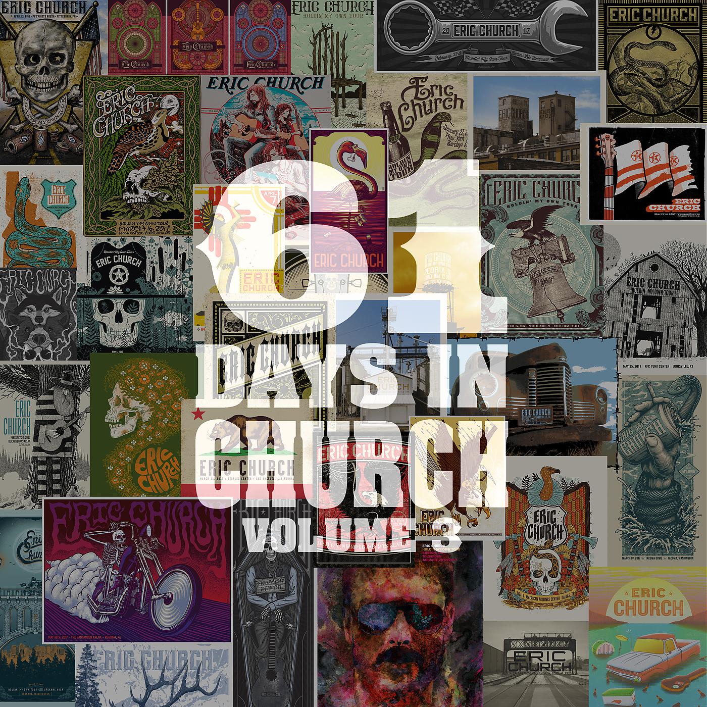 Постер альбома 61 Days In Church Volume 3