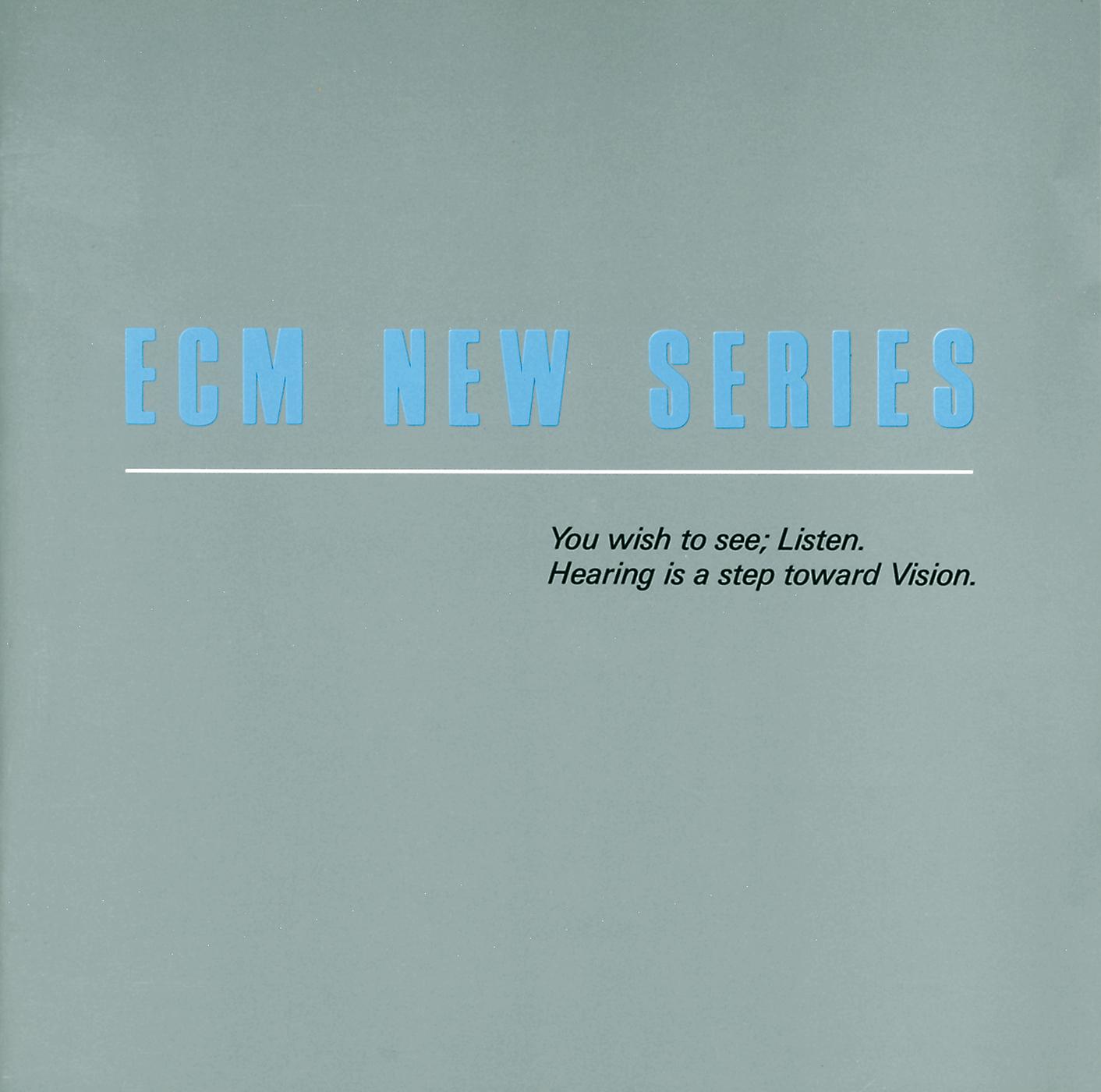 Постер альбома ECM New Series Anthology