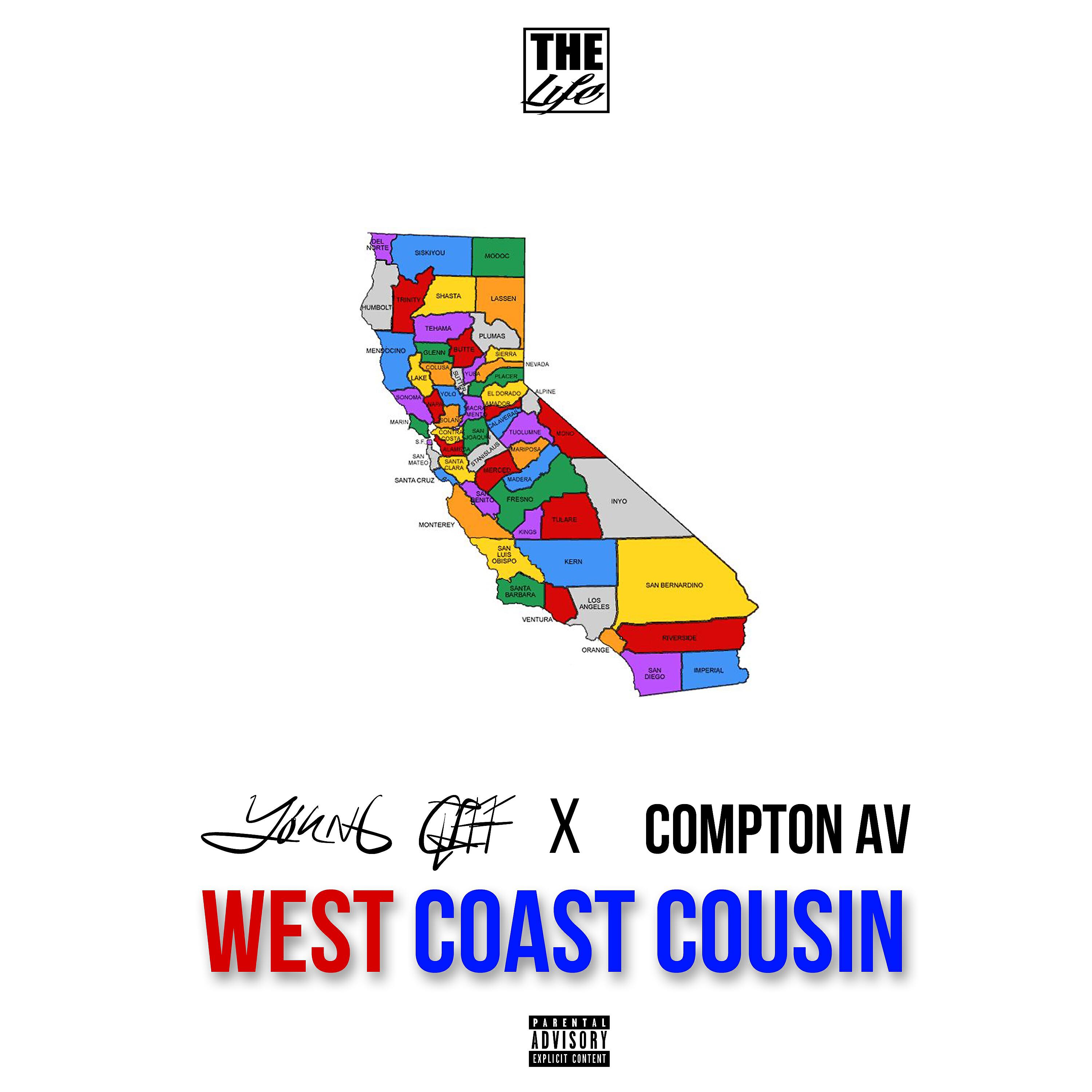 Young Cliff - West Coast Cousin (feat. Compton Av)