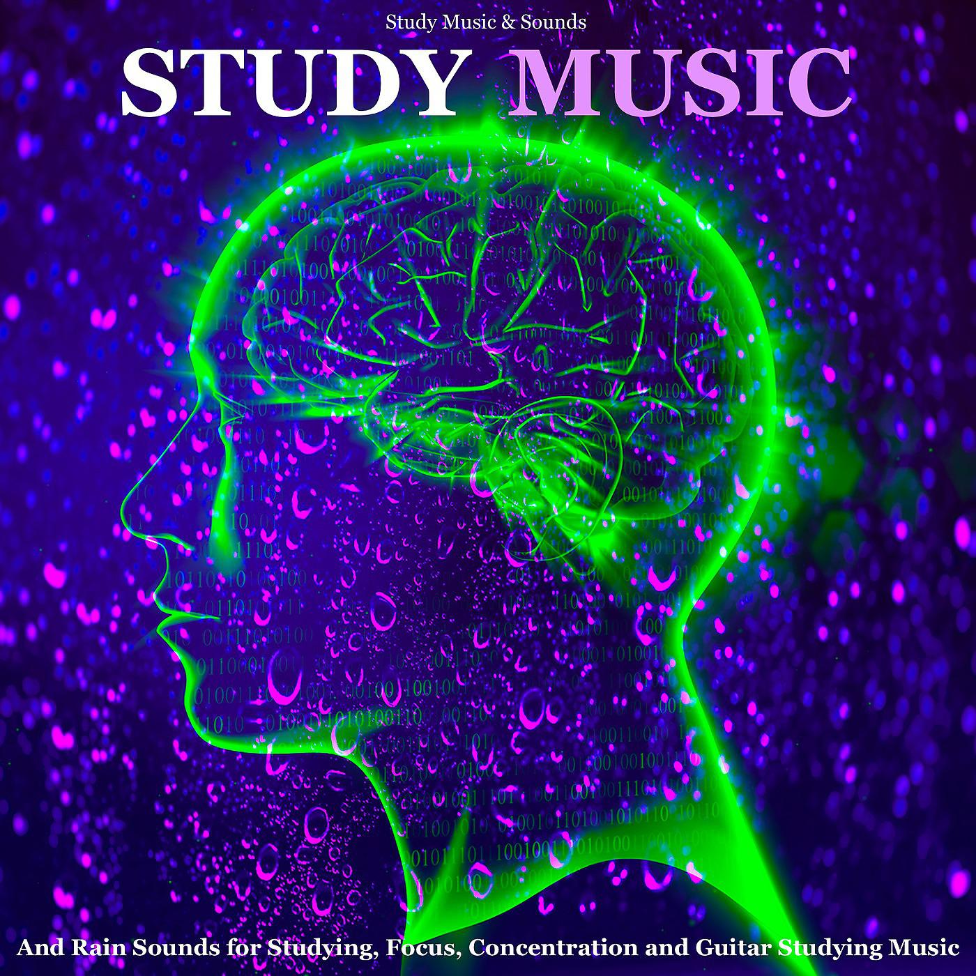 Постер альбома Study Music and Rain Sounds for Studying, Focus, Concentration and Guitar Studying Music