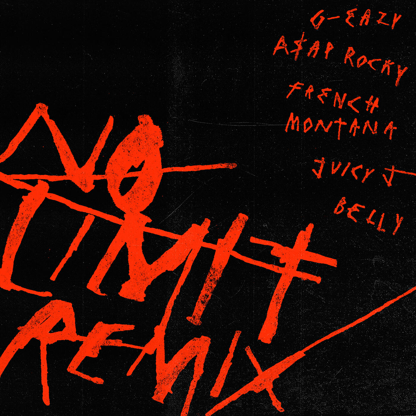 G Eazy, A$AP Rocky, French Montana, Juicy J, Belly - No Limit REMIX ноты