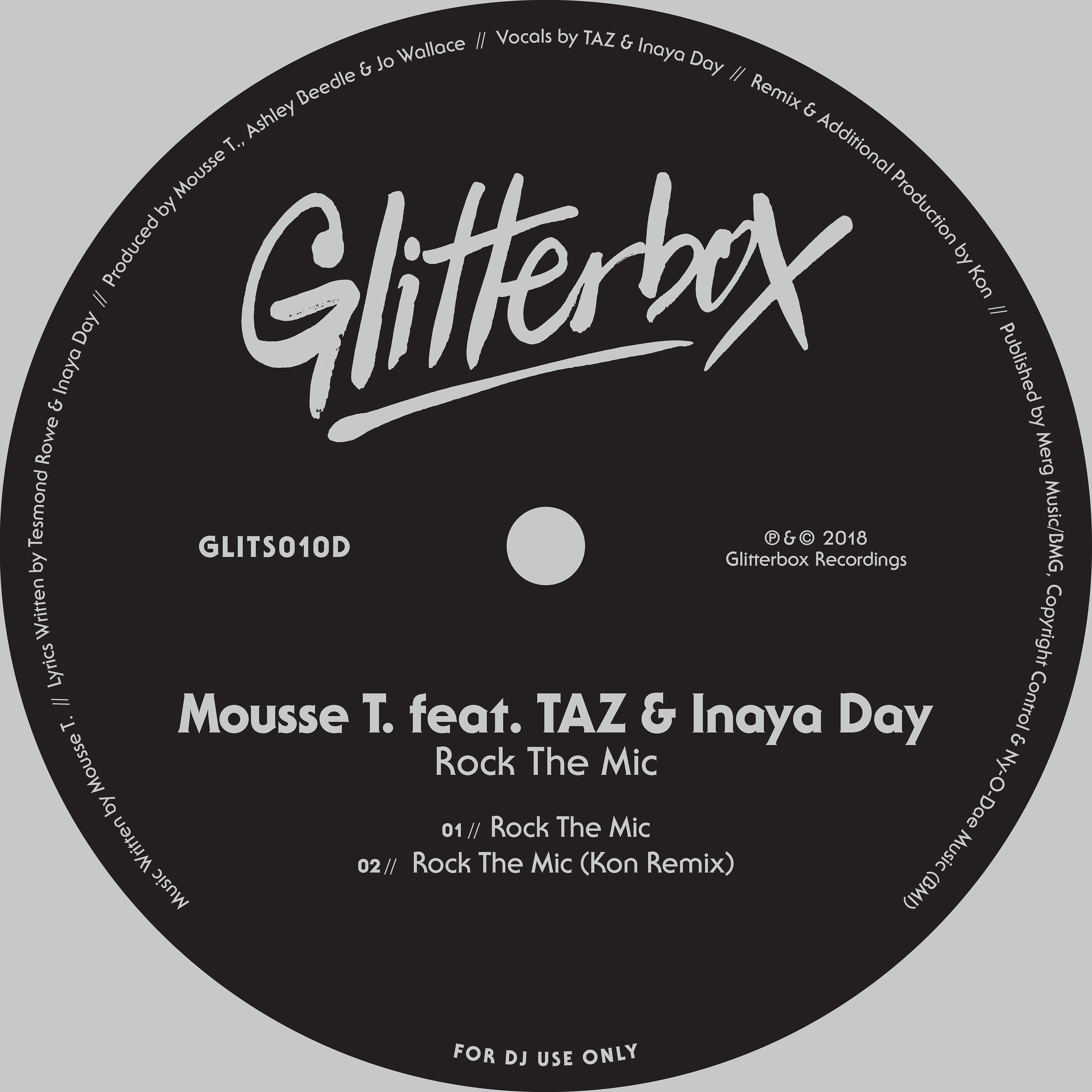 Mousse T. - Rock The Mic (feat. TAZ & Inaya Day) [Kon Remix]