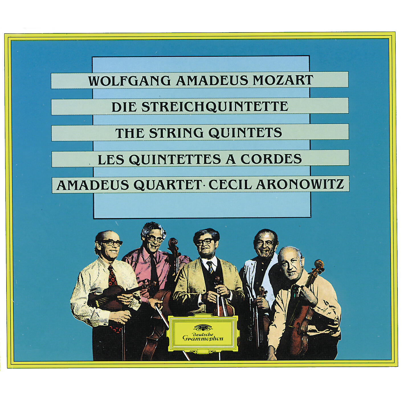 Cecil Aronowitz - Mozart: String Quintet No.4 In G Minor, K.516 - 1. Allegro