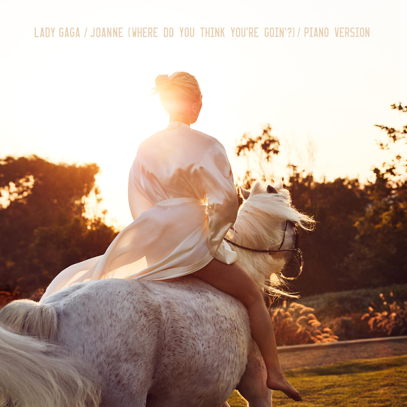 Lady GaGa - Joanne (Where Do You Think You're Goin'?) (Piano Version)