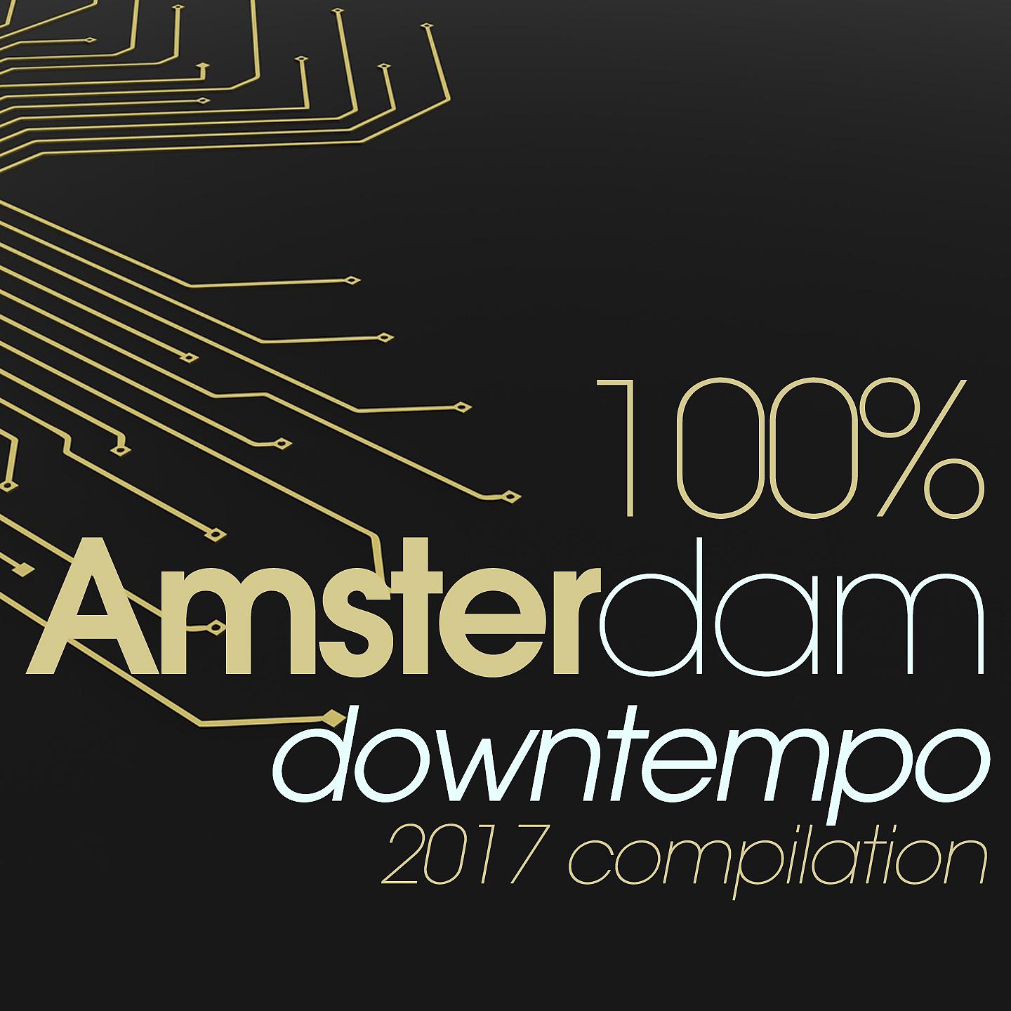 Постер альбома 100% Amsterdam Downtempo 2017 Compilation