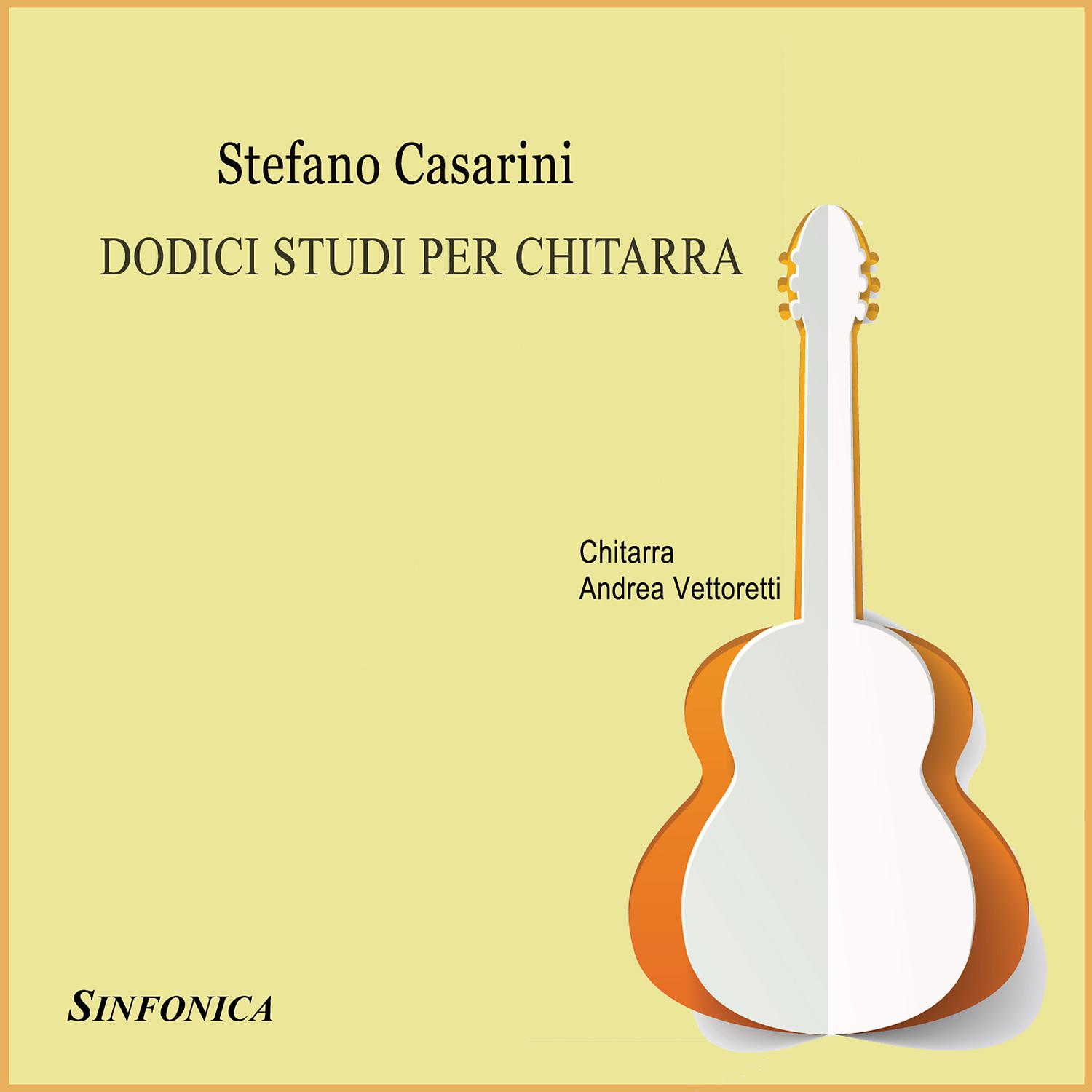 Постер альбома 12 studi per chitarra (Stefano Casarini)