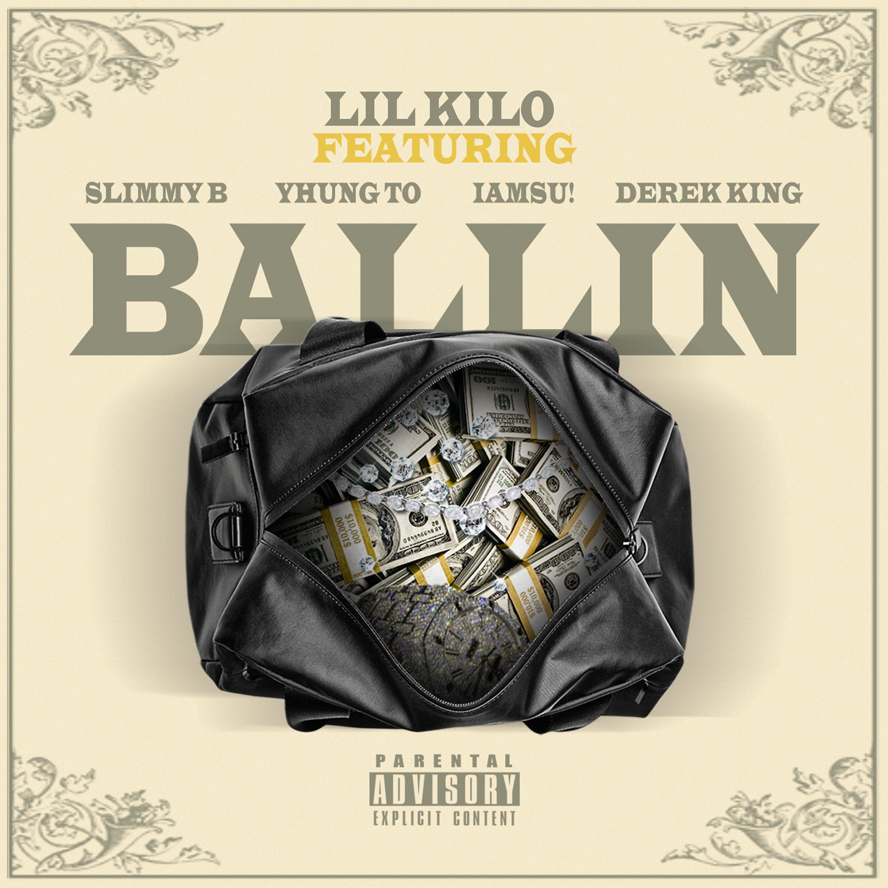 Постер альбома Ballin' (feat. Slimmy B, Iamsu!, Yhung T.O. & Derek King)