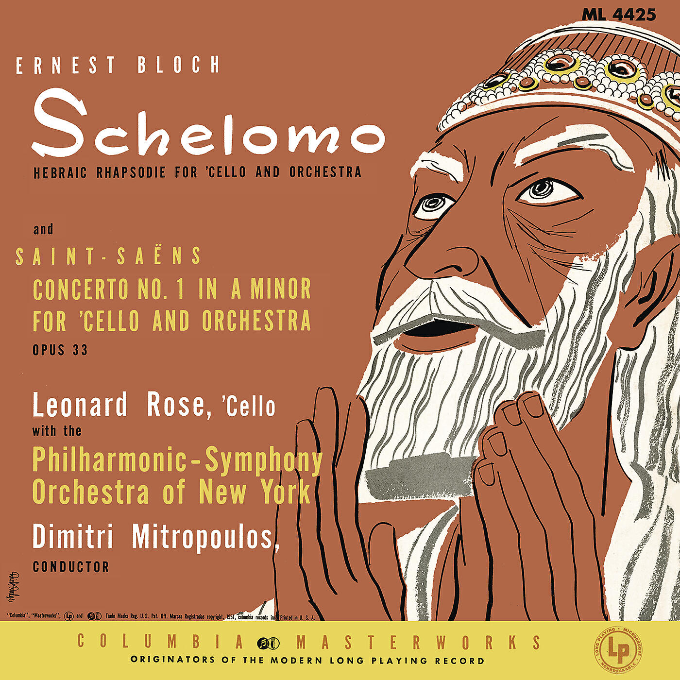 Leonard Rose - Cello Concerto No. 1 in A Minor, Op. 33 (Remastered)