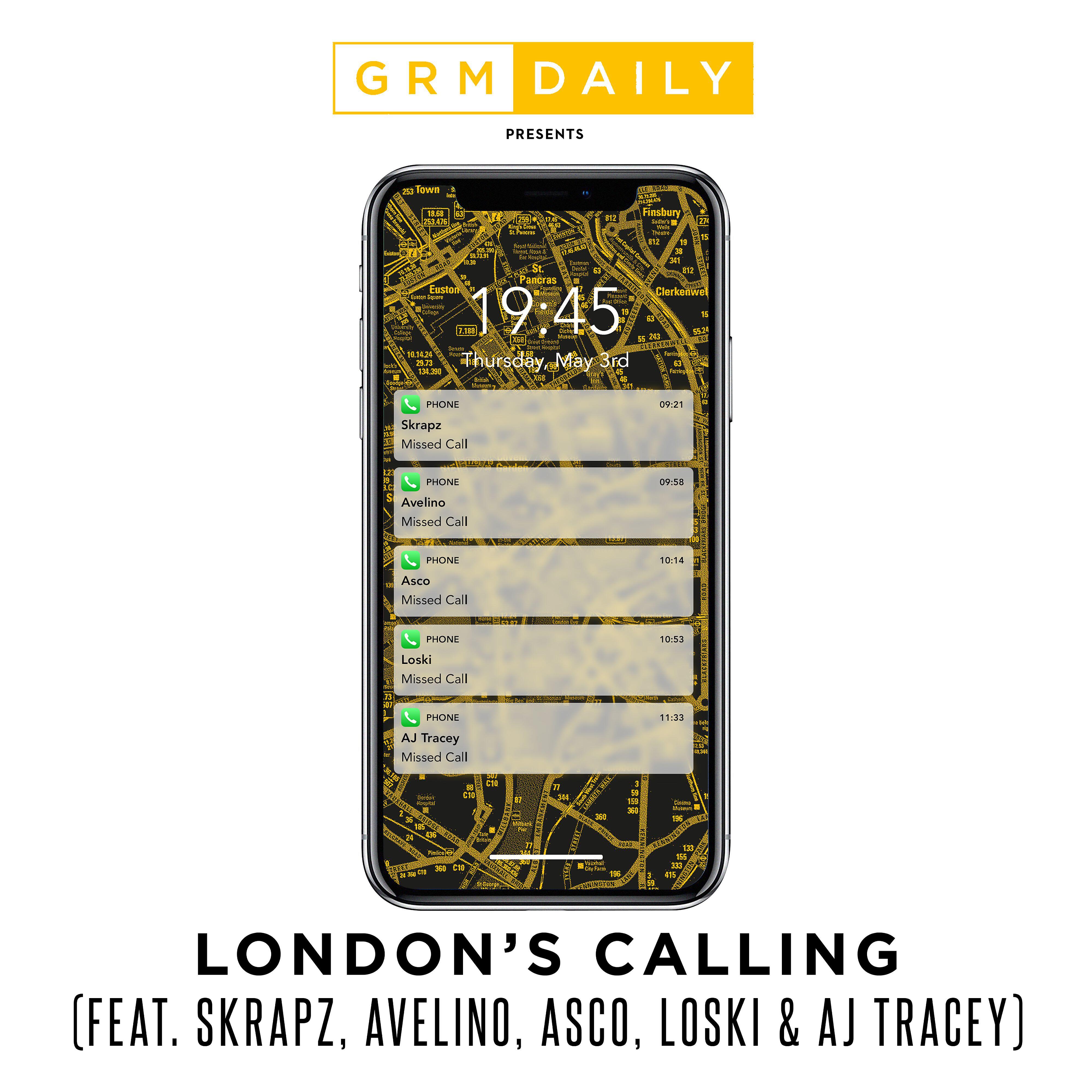 GRM Daily - London's Calling (feat. Skrapz, Avelino, Asco, Loski & AJ Tracey)