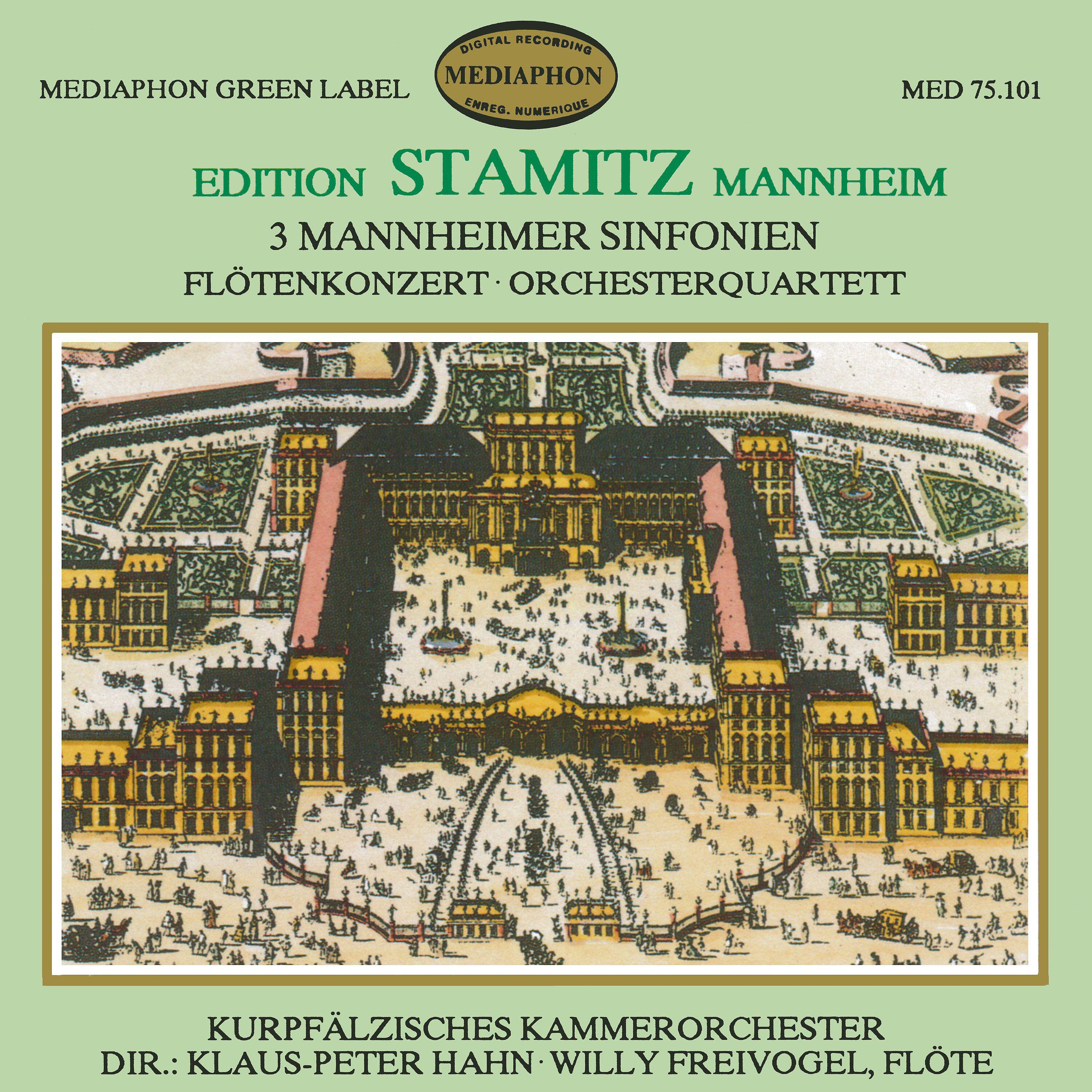 Kurpfalz Chamber Orchestra - Sinfonia No. 1 in G Major, Wols III. Qs-3: I. Allegro
