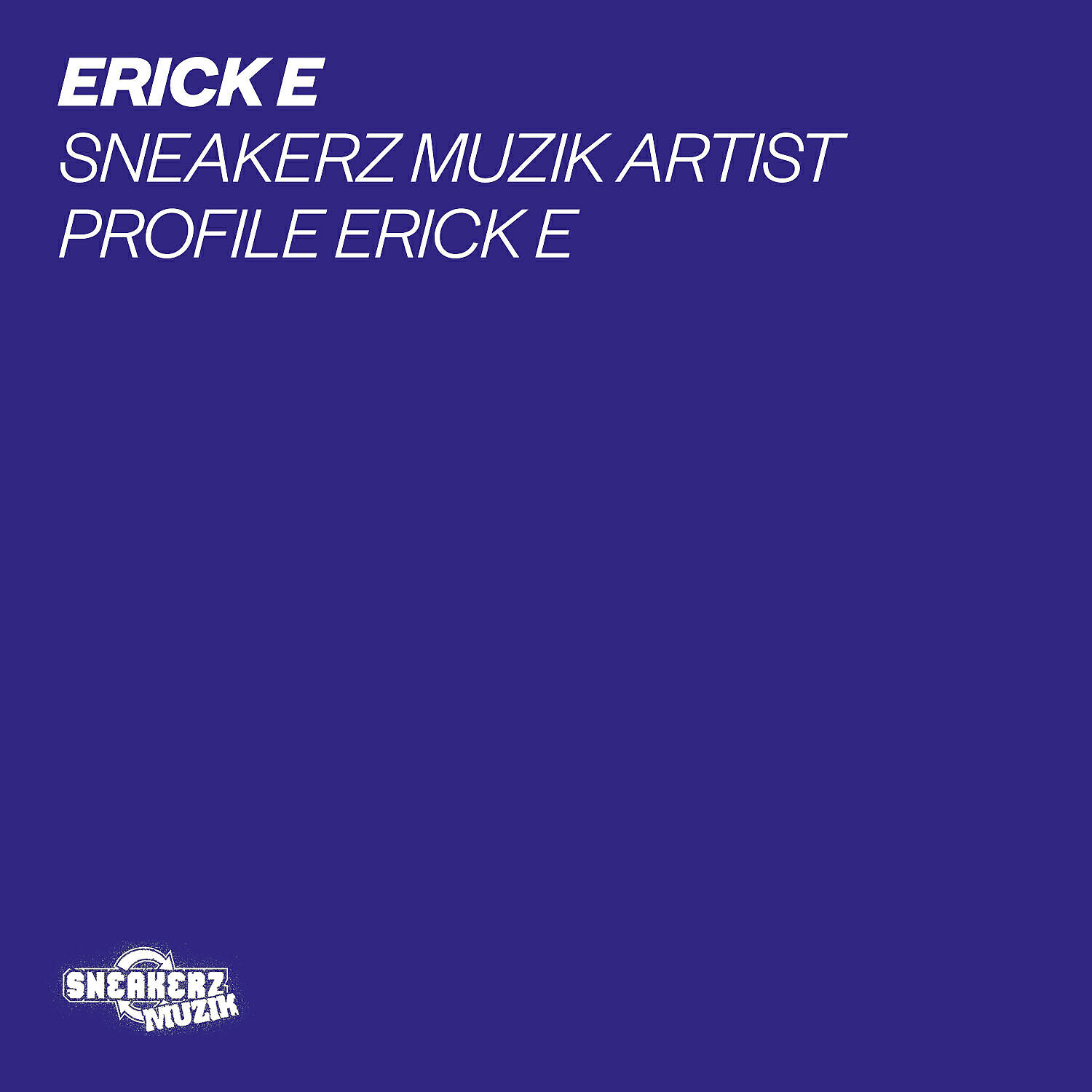 Erick E - Shed My Skin (Club Mix)