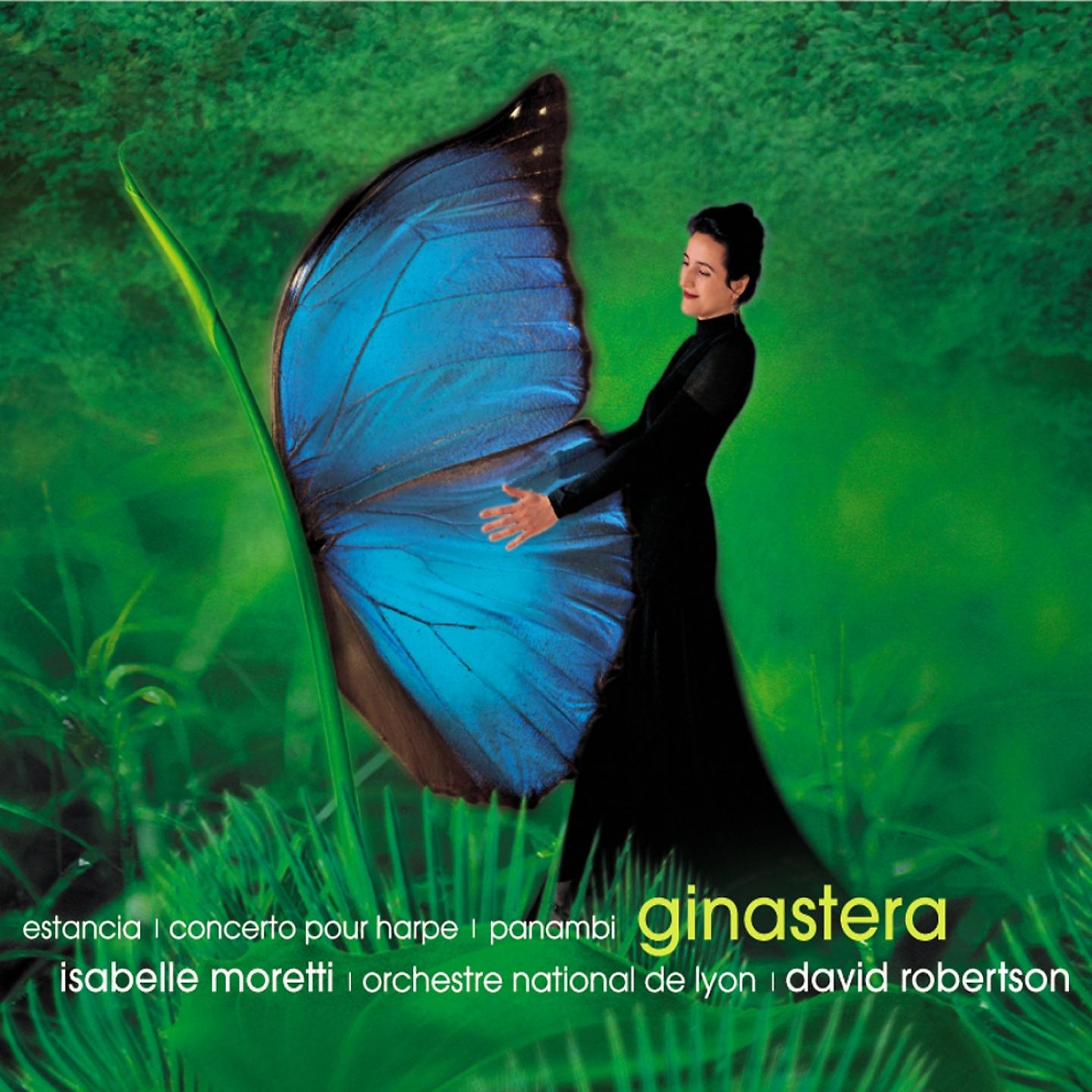 Постер альбома Ginastera: Concerto for Harp, Glosses, Estancia & Panambi Suites