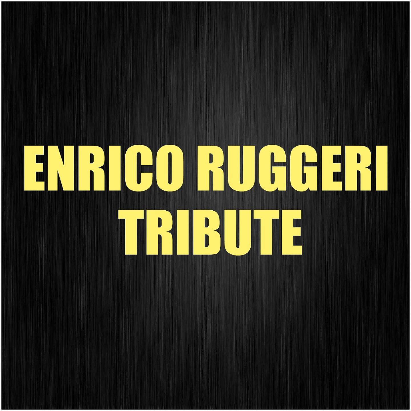 Постер альбома Enrico Ruggeri tribute