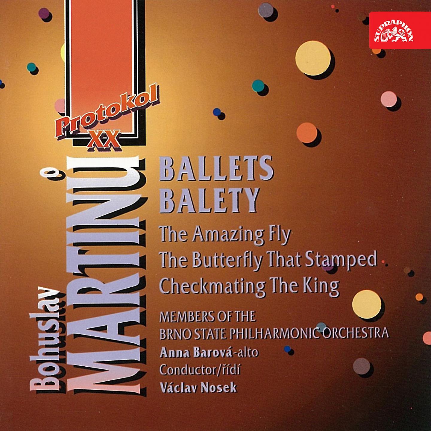 Постер альбома Martinů: Ballets