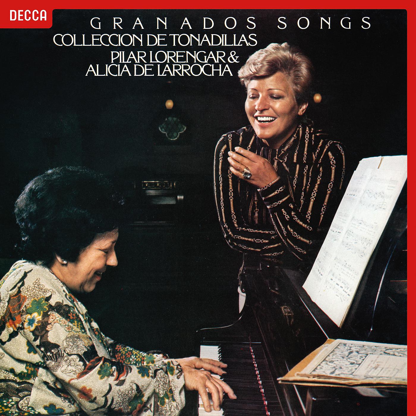 Постер альбома Granados: Tonadillas; Canciónes Amatorias