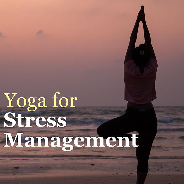 Постер альбома Yoga For Stress Management - Relaxing Music for Stress Relief