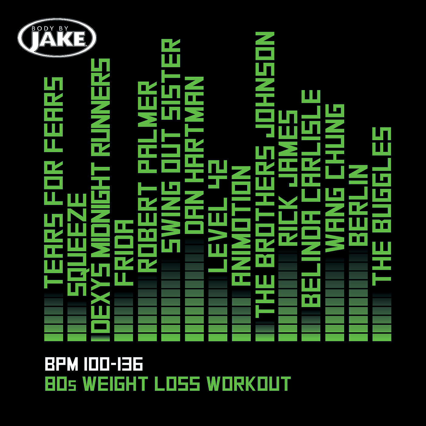 Разные исполнители - 80s Weight Loss Workout (BPM 100-136) (Continuous Mix)