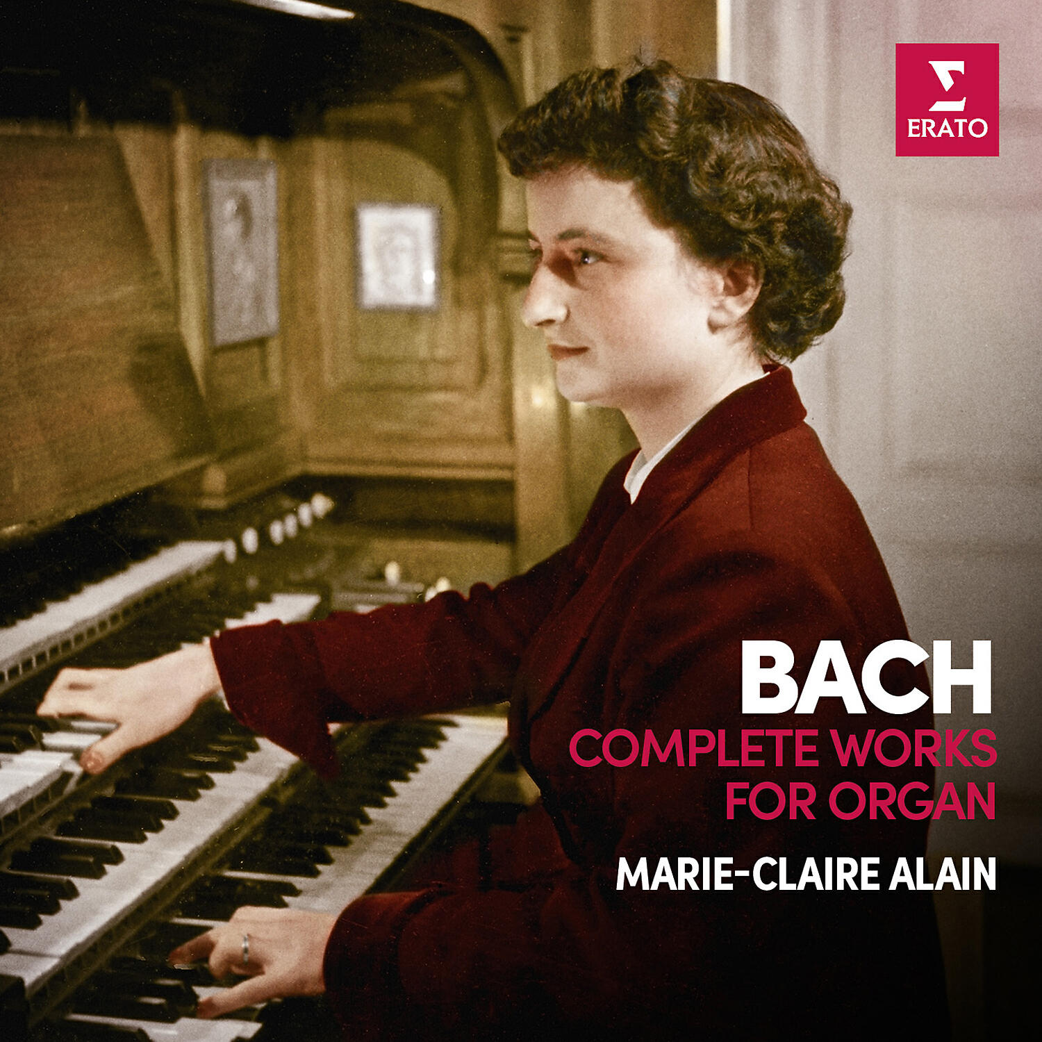 Marie-Claire Alain - Gott der Vater wohn' uns bei, BWV 748 (Formerly attrib. to J.S. Bach)