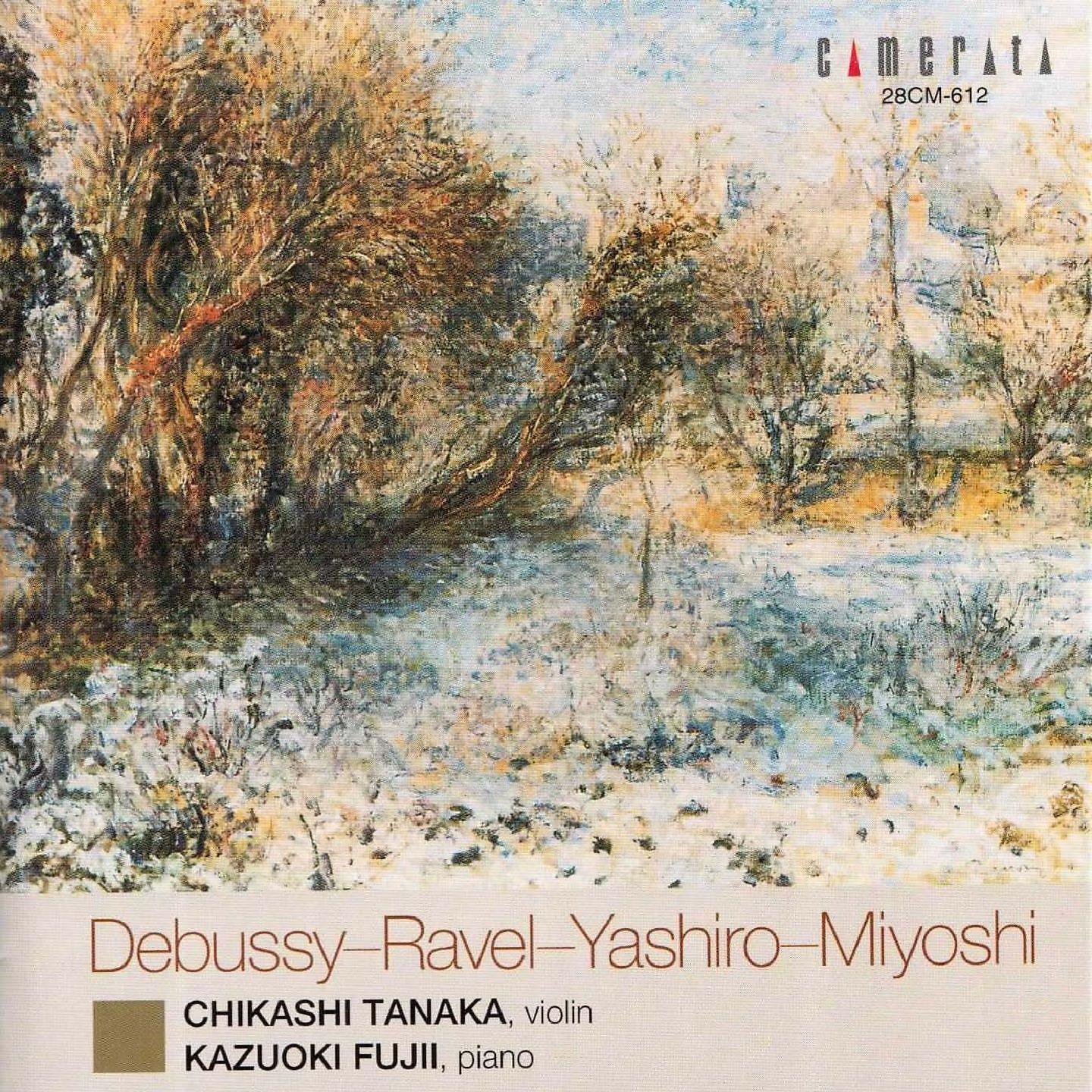 Постер альбома Debussy, Ravel, Yashiro, Miyoshi