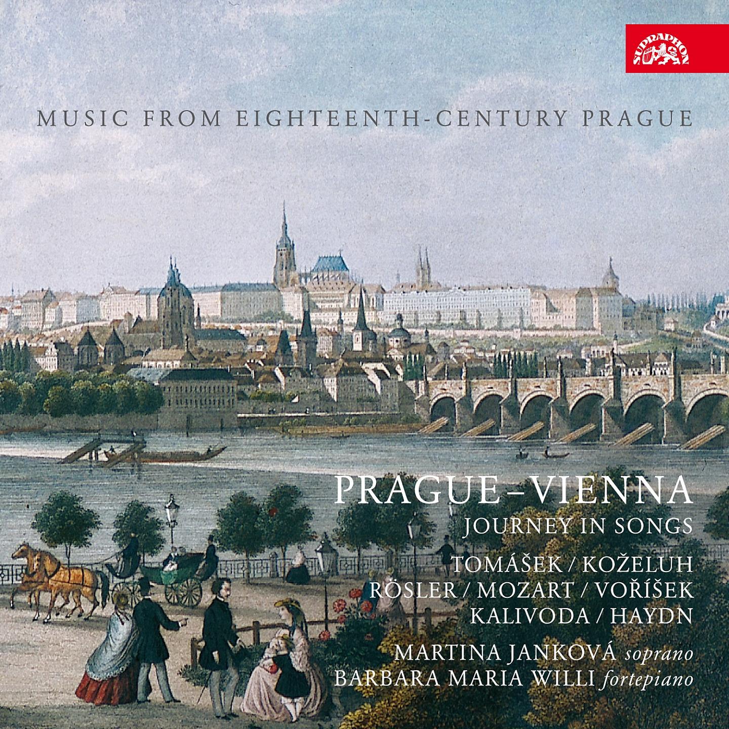Постер альбома Prague-Vienna: Journey in Songs, Music from 18th Century Prague