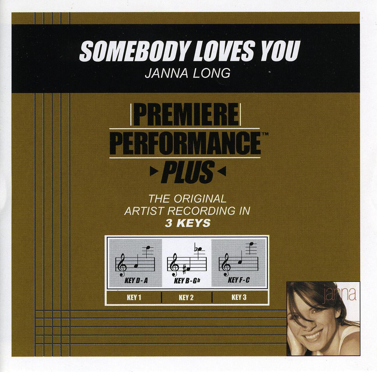 Janna Long - Somebody Loves You (Performance Track In Key Of D/A With Background Vocals)