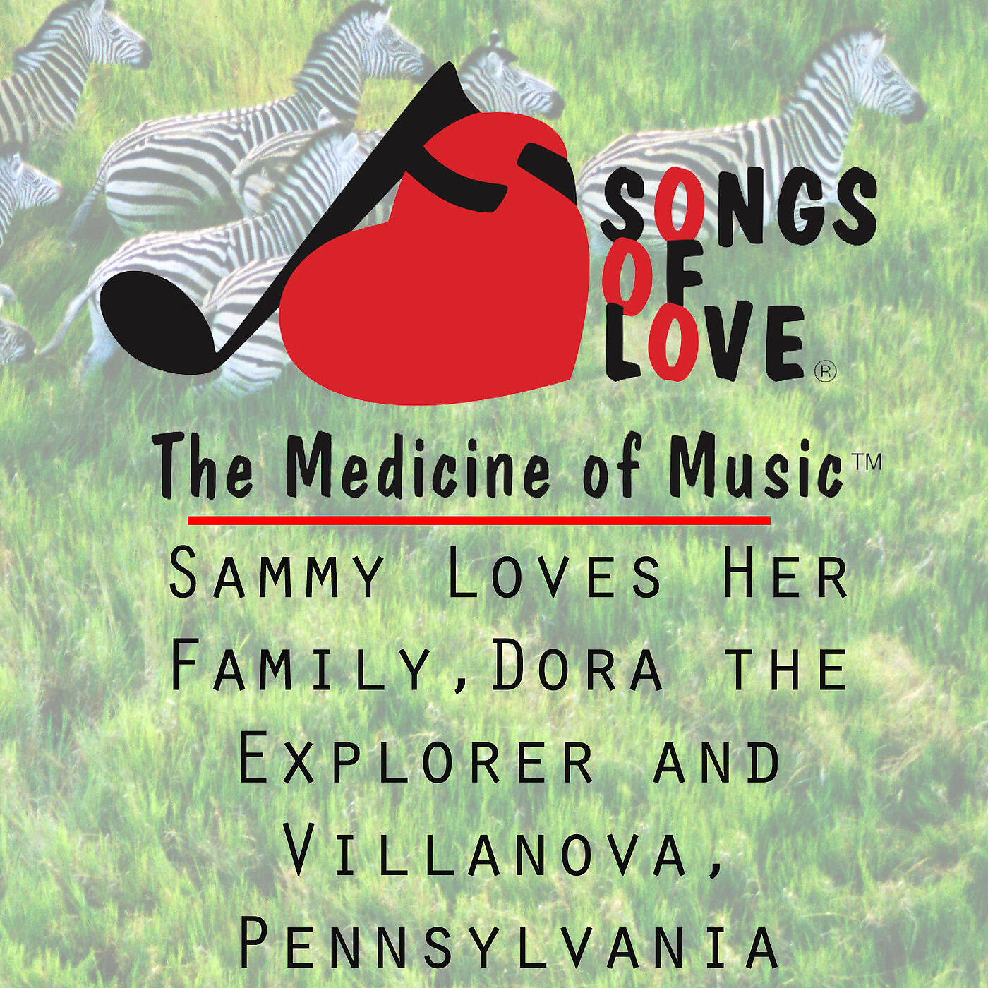 R. Orenstein - Sammy Loves Her Family,Dora the Explorer and Villanova, Pennsylvania