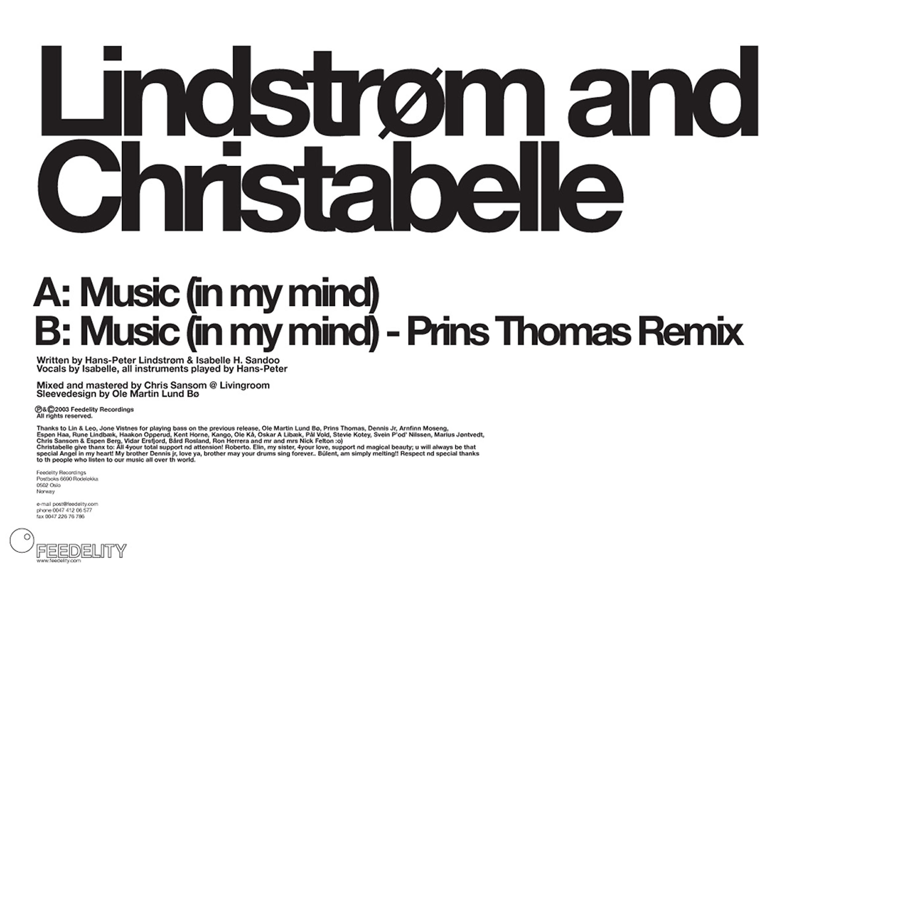 Christabelle - Music (In My Mind) (Original Mix)
