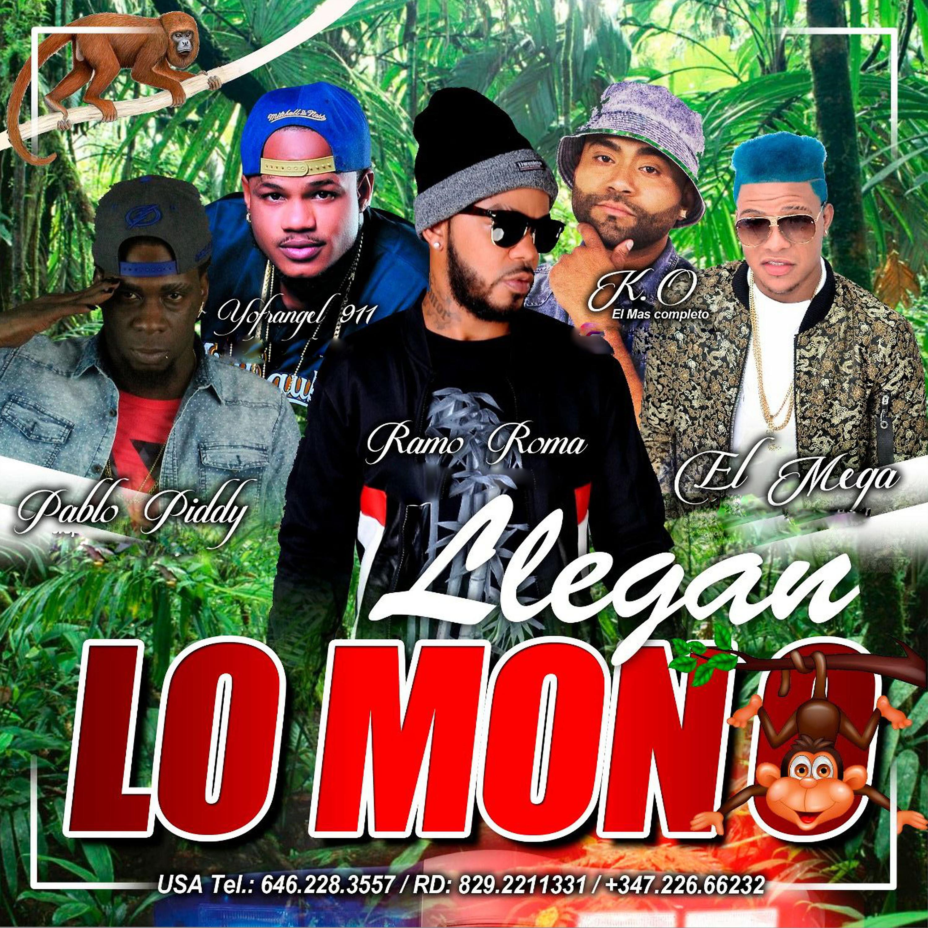 Постер альбома Llegan Lo Mono