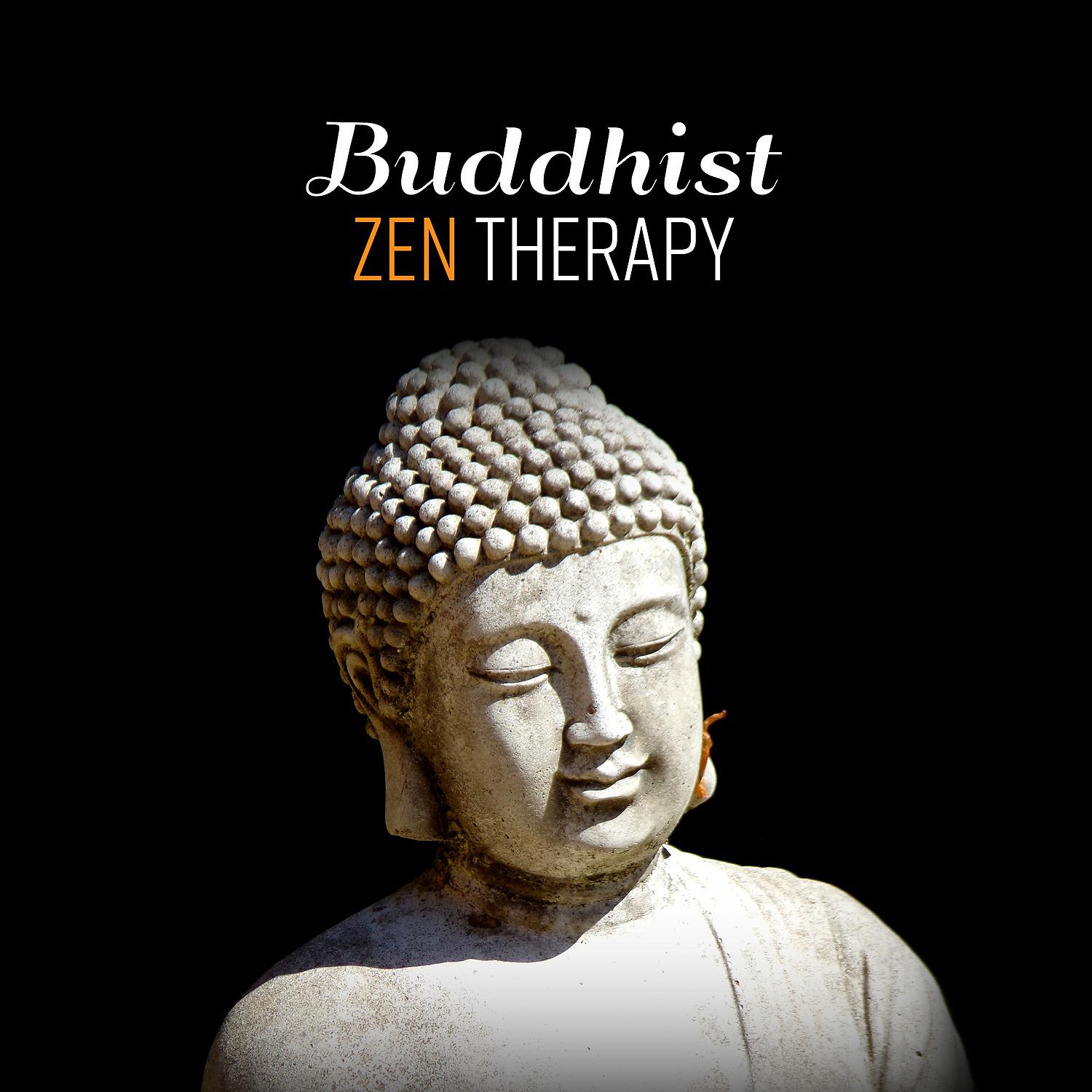 Постер альбома Buddhist Zen Therapy: Healing Tibetan Music with Singing Bowls and Bells, Prayer for Strength & Peace