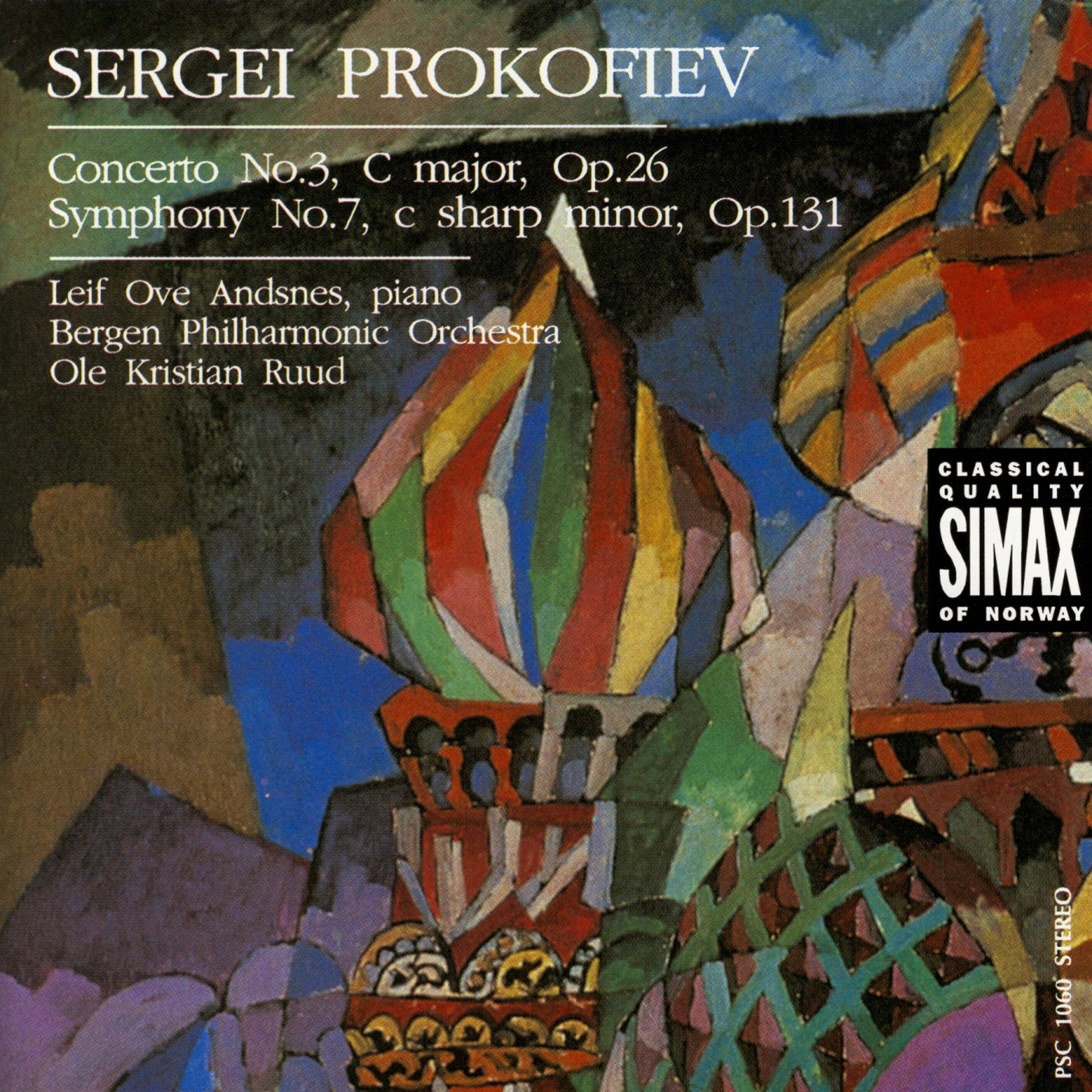 Постер альбома Prokofjev: Piano Concerto No.3; Symphony No.7