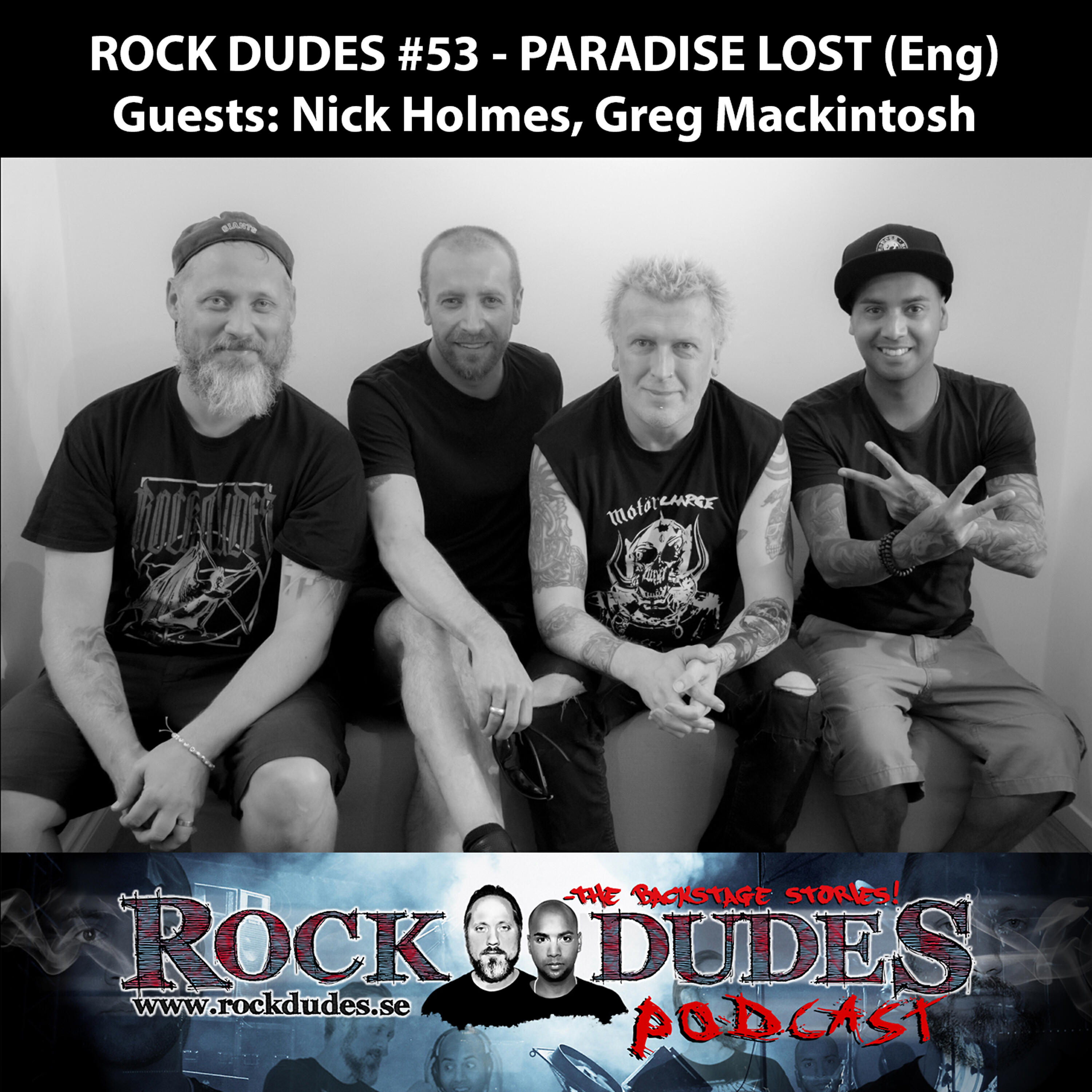 Rock Dudes - Podcast - Rock Dudes #53 - Paradise Lost - Interview End