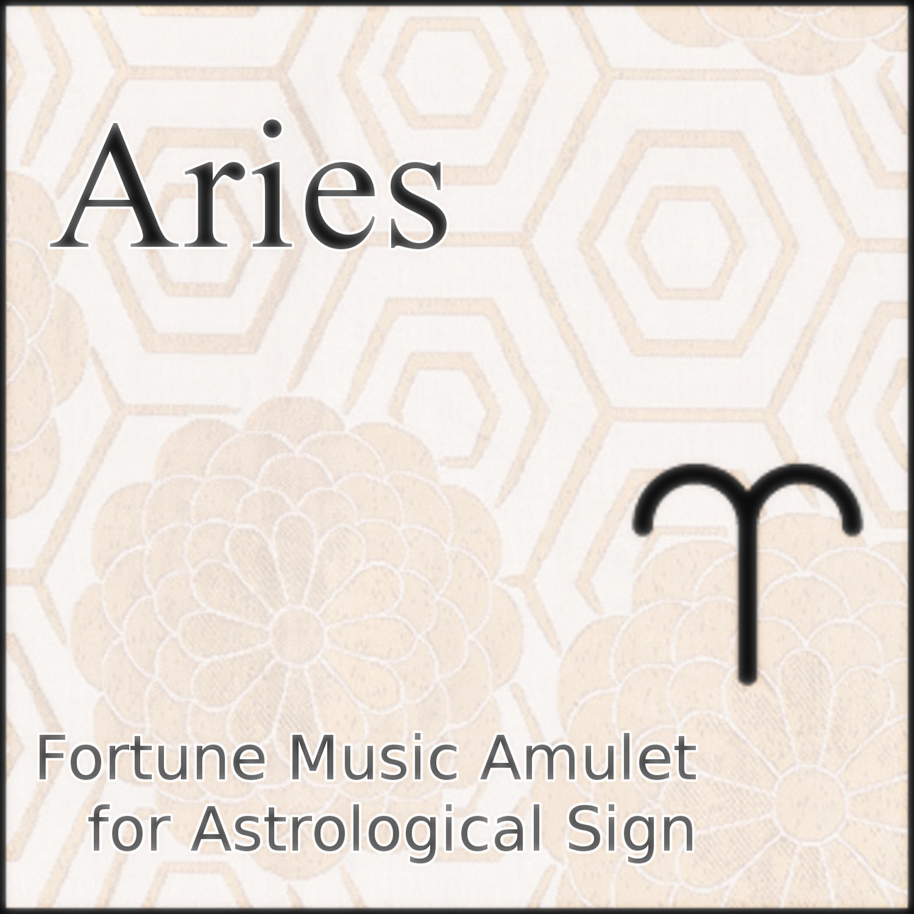 Power Music Laboratory for Healing - Aries Encounter Fortune Music Amulet for Astrological Sign