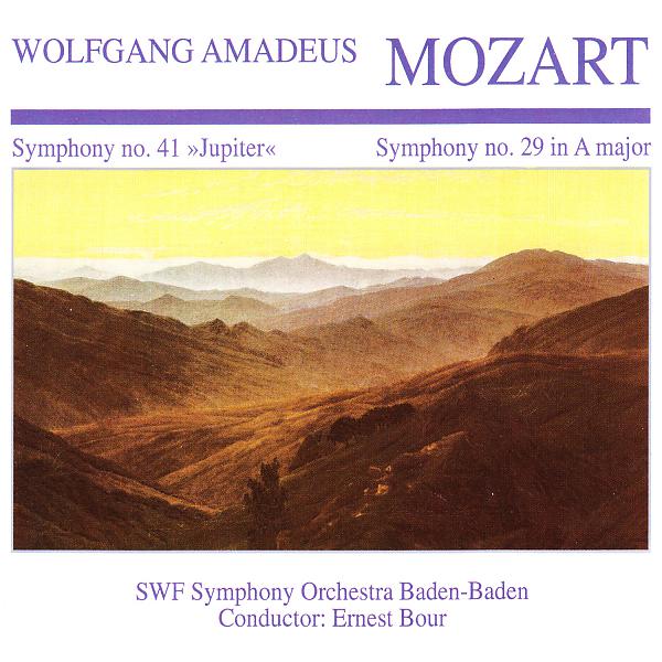 Постер альбома Wolfgang Amedeus Mozart: Symphony No. 41 "Jupiter" · Symphony No. 29 in A Major