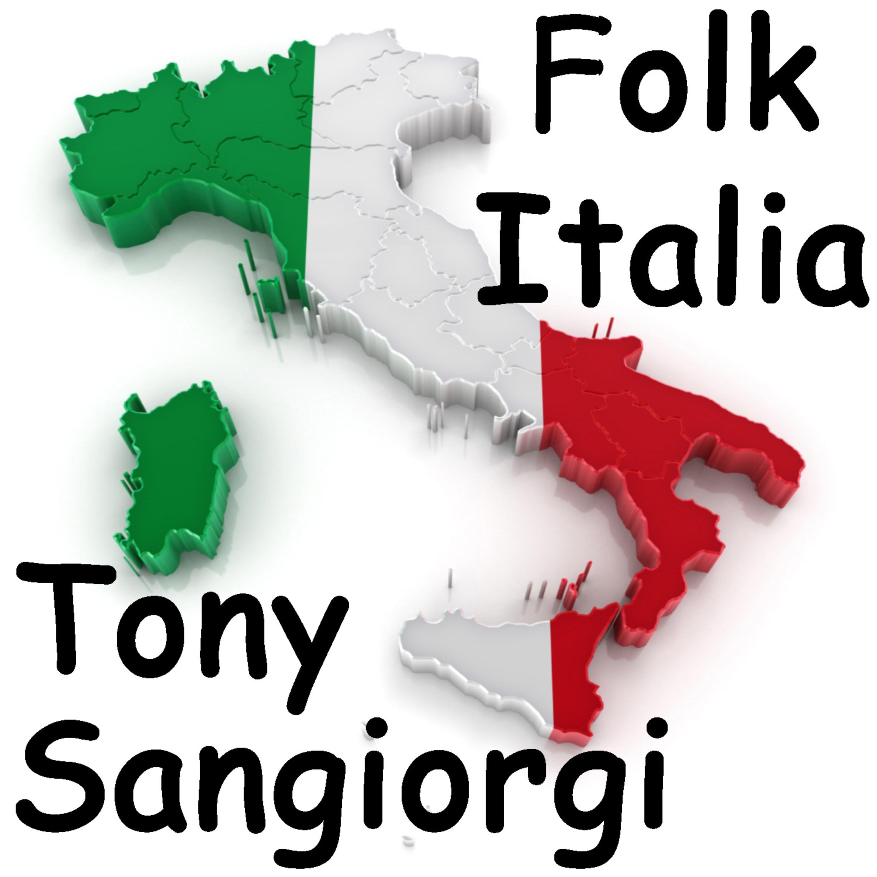 Постер альбома Folk Italia - Tony Sangiorgi